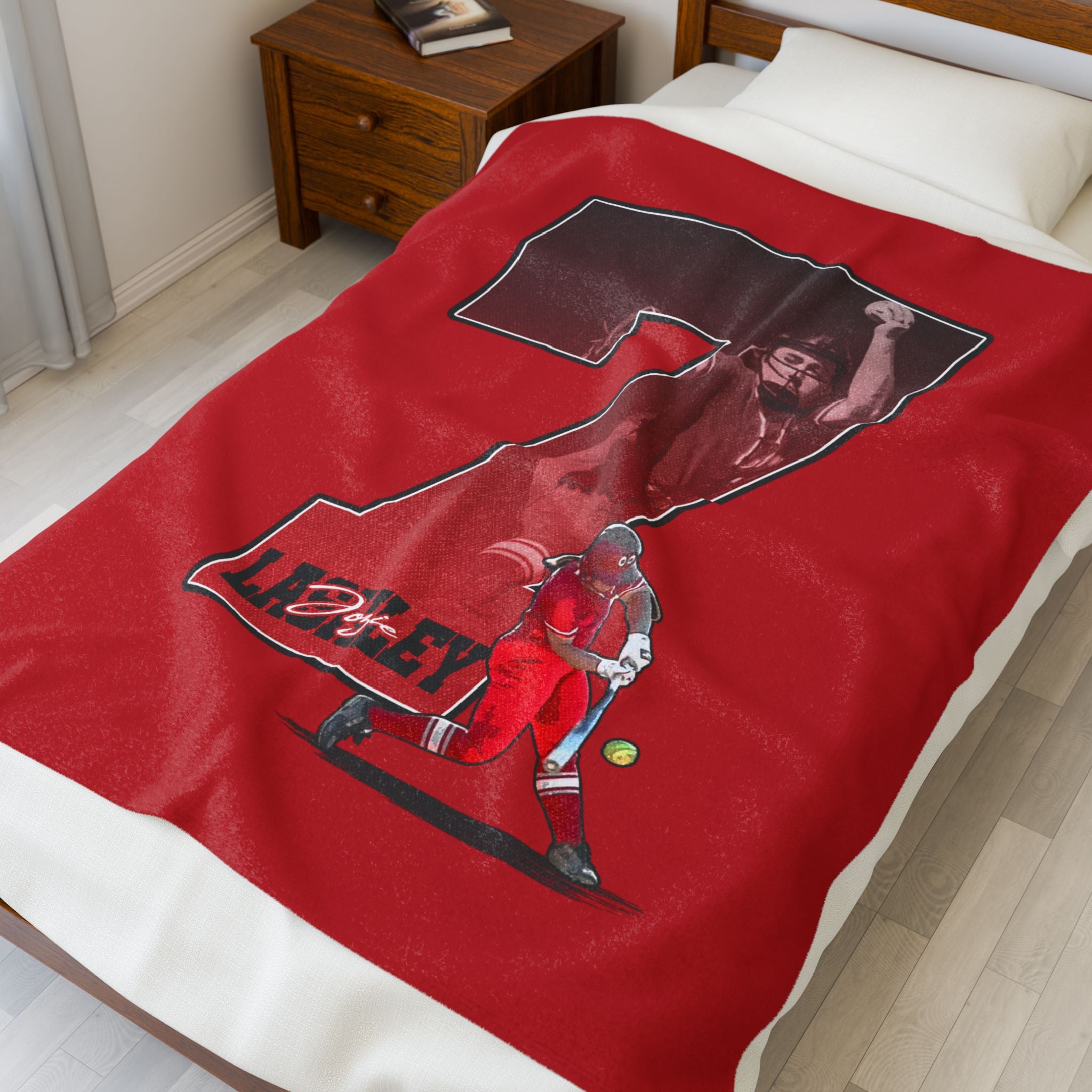 Jozie Lashley Velveteen Plush Blanket