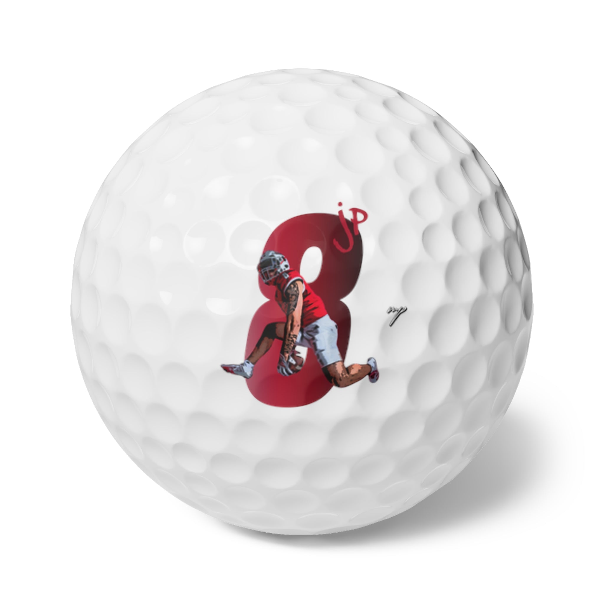 Jason Palmieri Golf Balls, 6pc