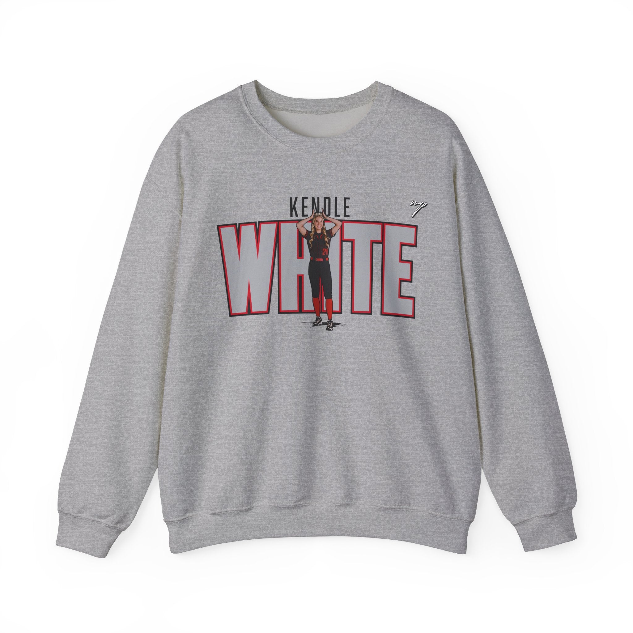 Kendle White Crewneck