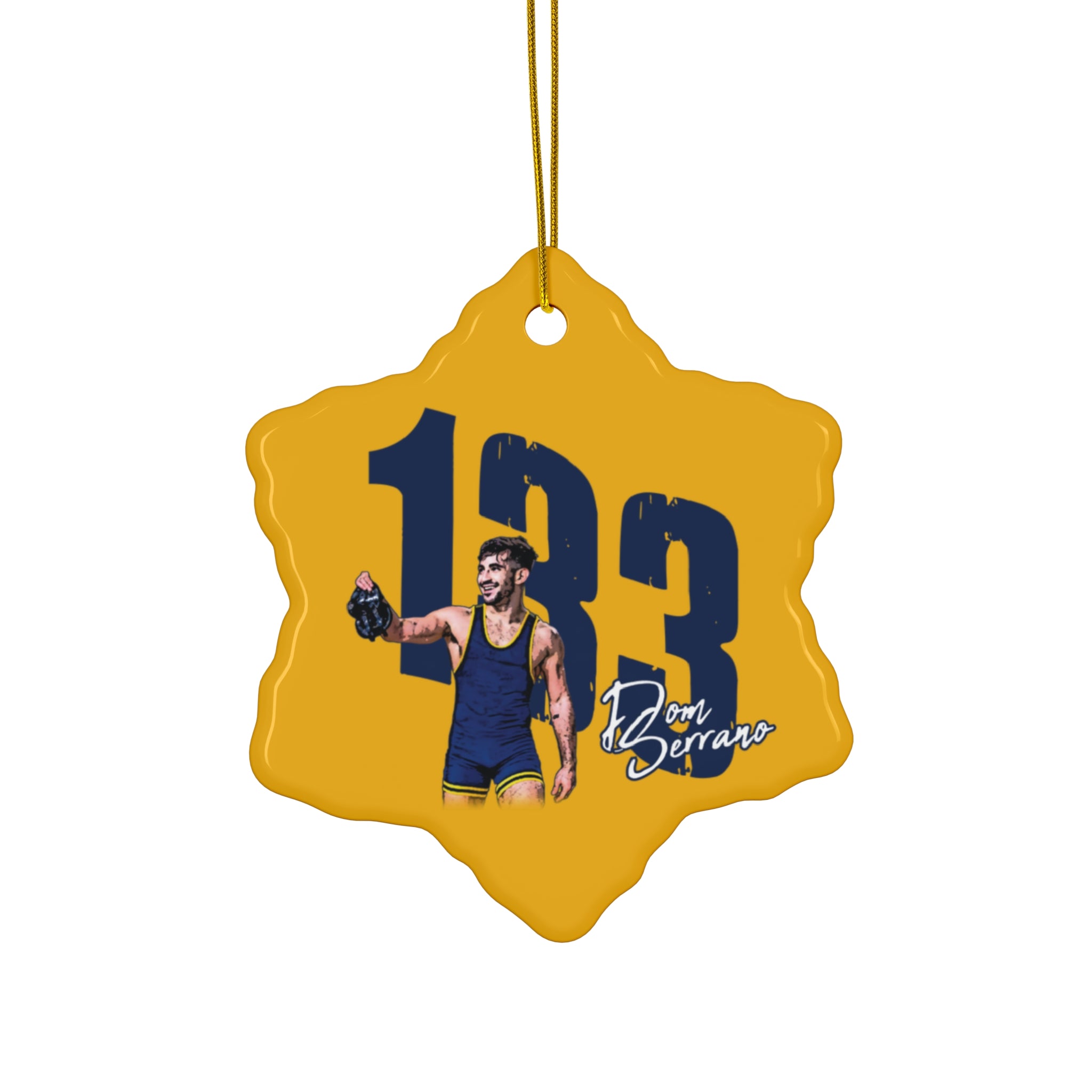 Dom Serrano Ceramic Ornament