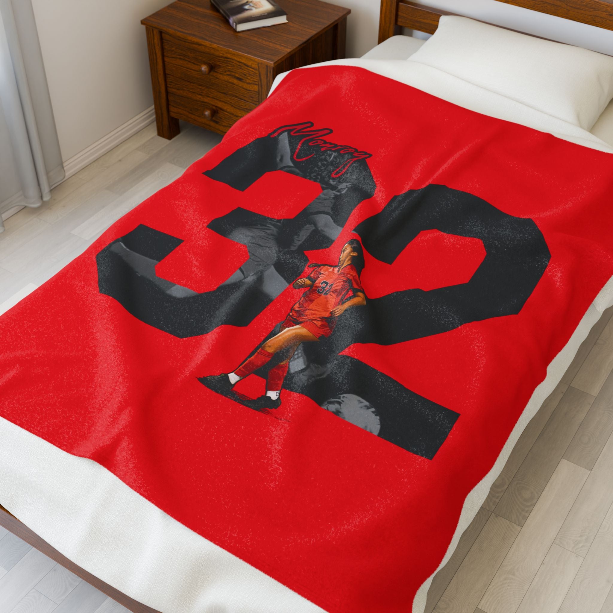 Michelle Monroy Velveteen Plush Blanket