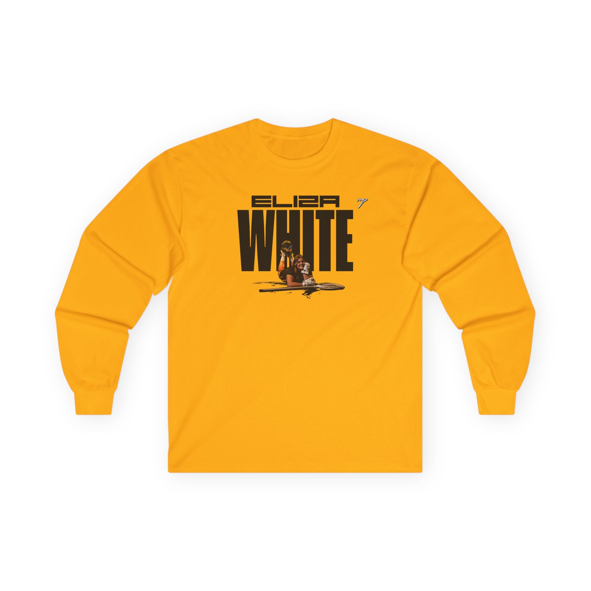 Eliza White Long Sleeve Tee