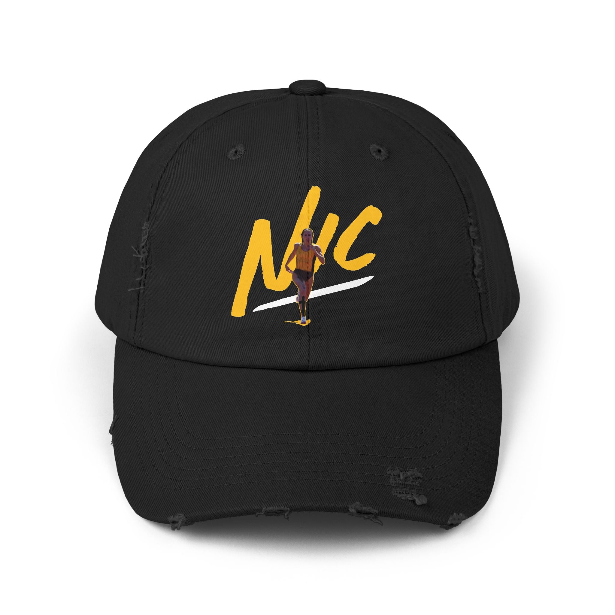 Nicole Olivieri Distressed Dad Cap