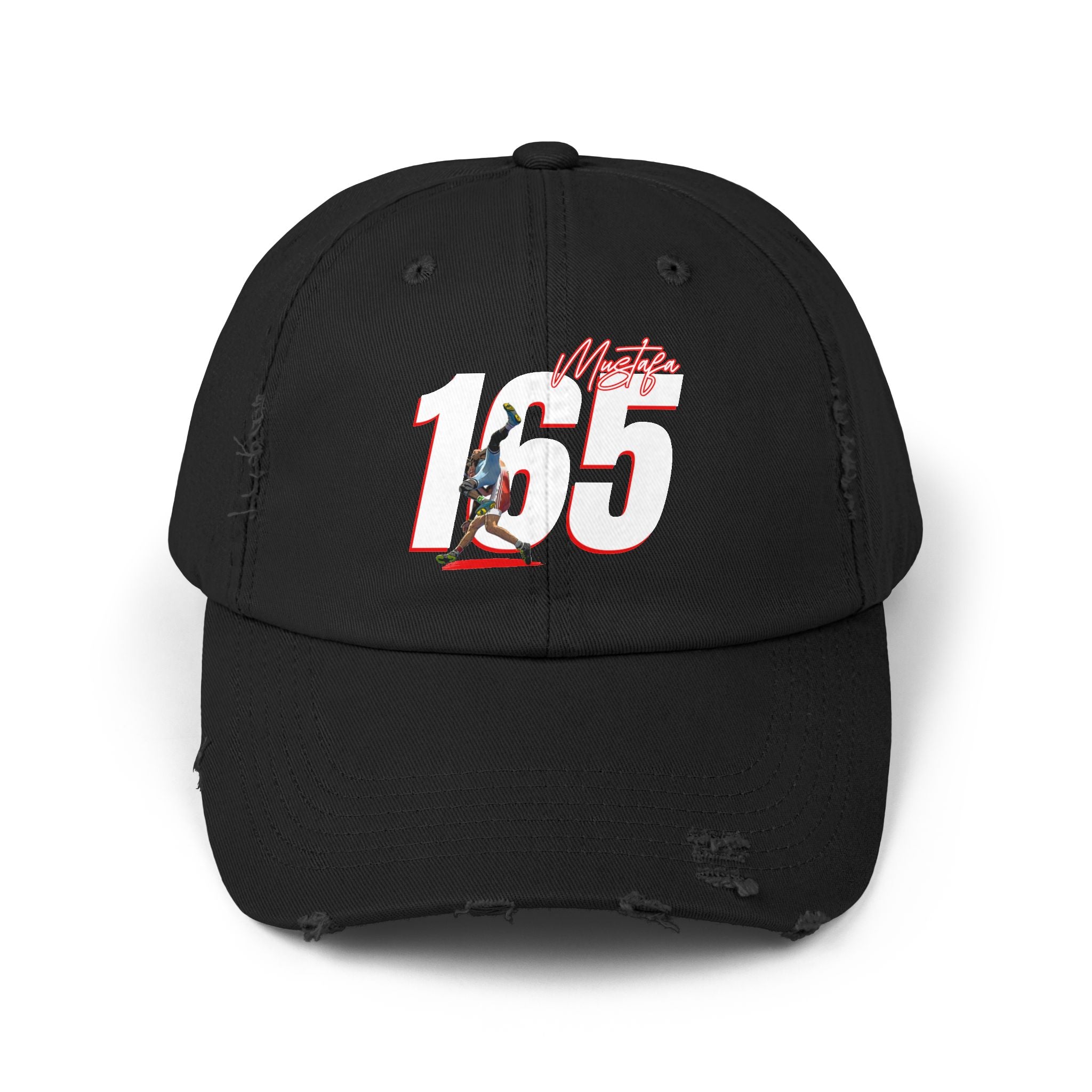 Husam Mustafa Distressed Dad Cap