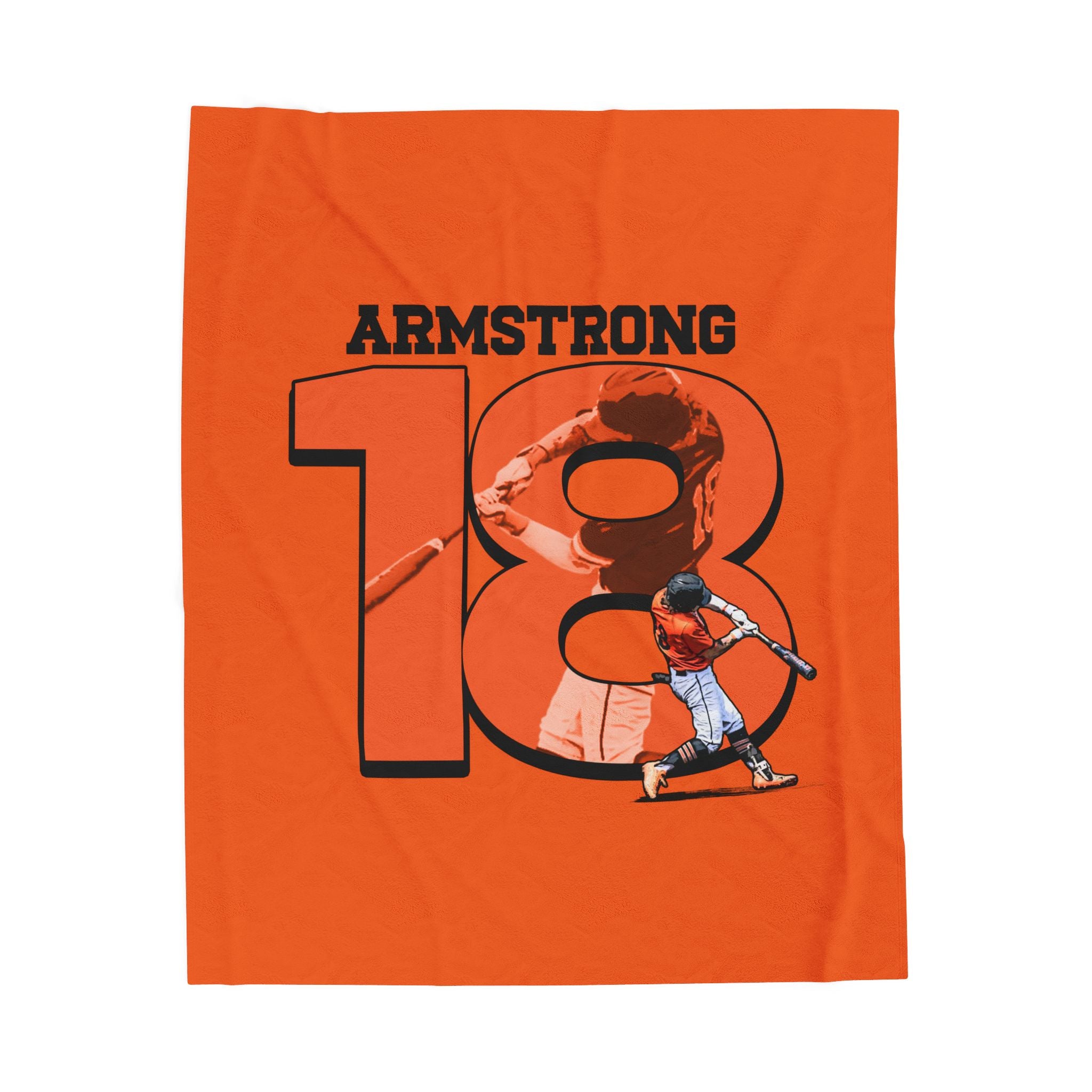 Chase Armstrong Velveteen Plush Blanket