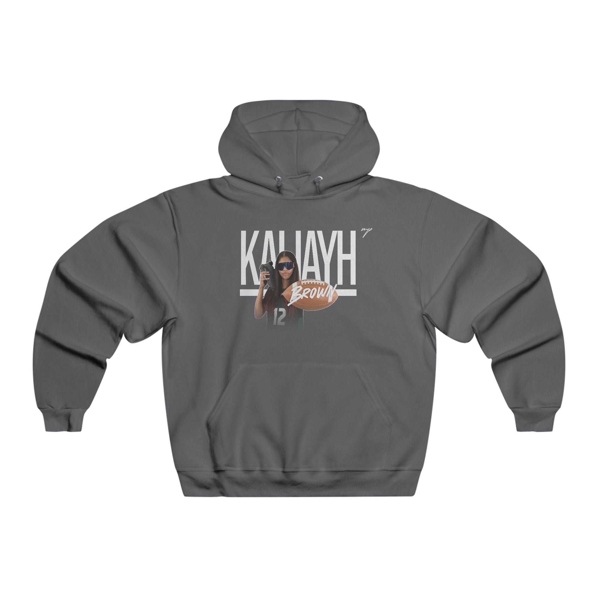 Kaliayh Brown Vintage Hoodie