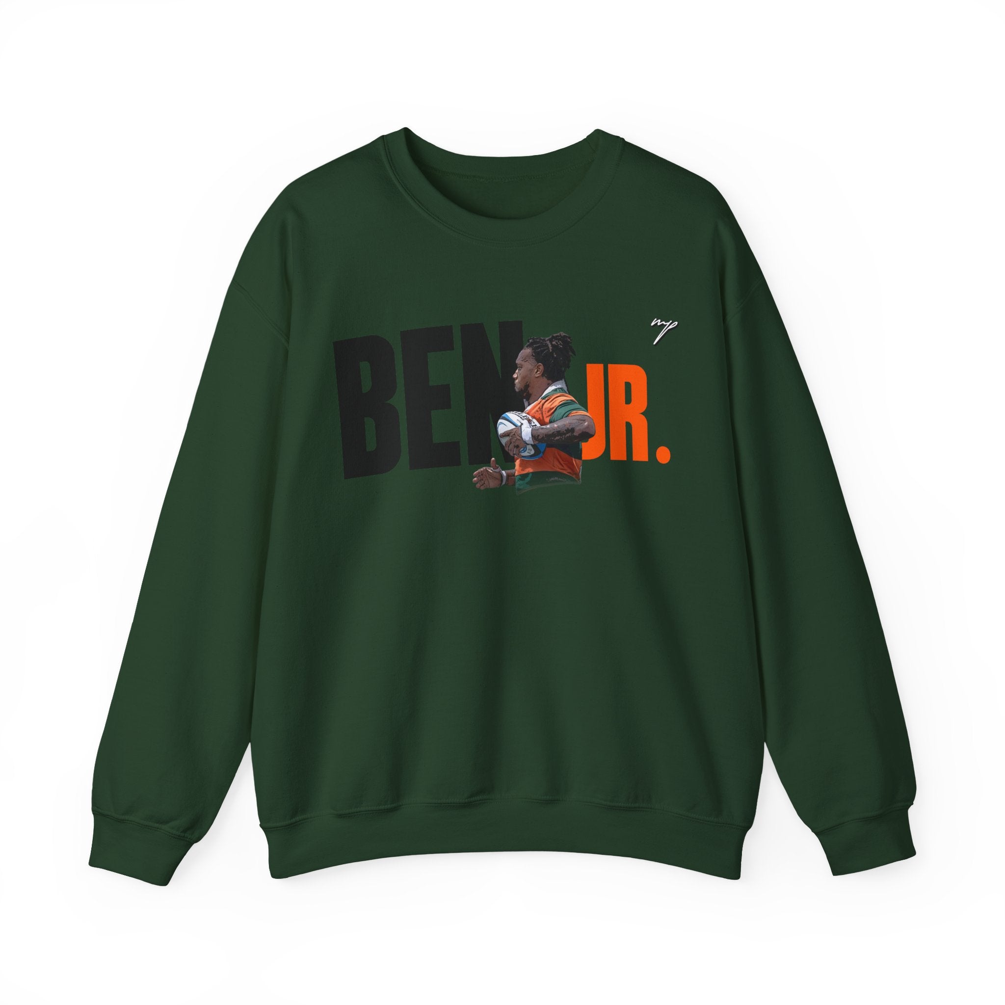 Bennie White Crewneck