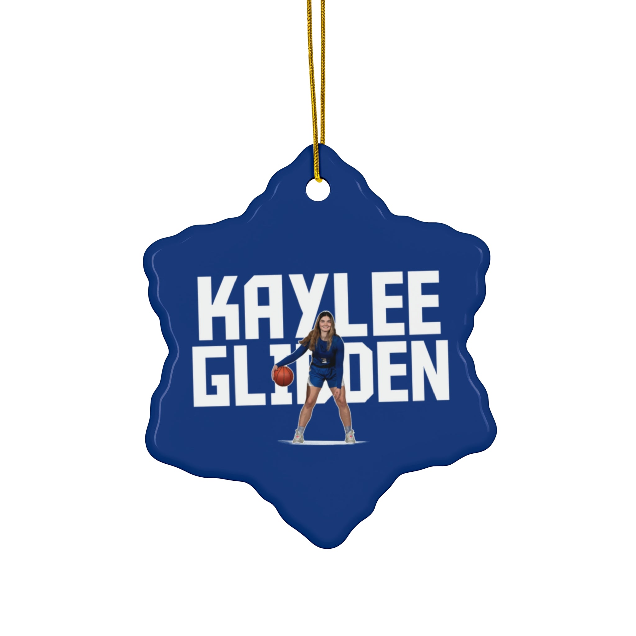 Kaylee Glidden Ceramic Ornament