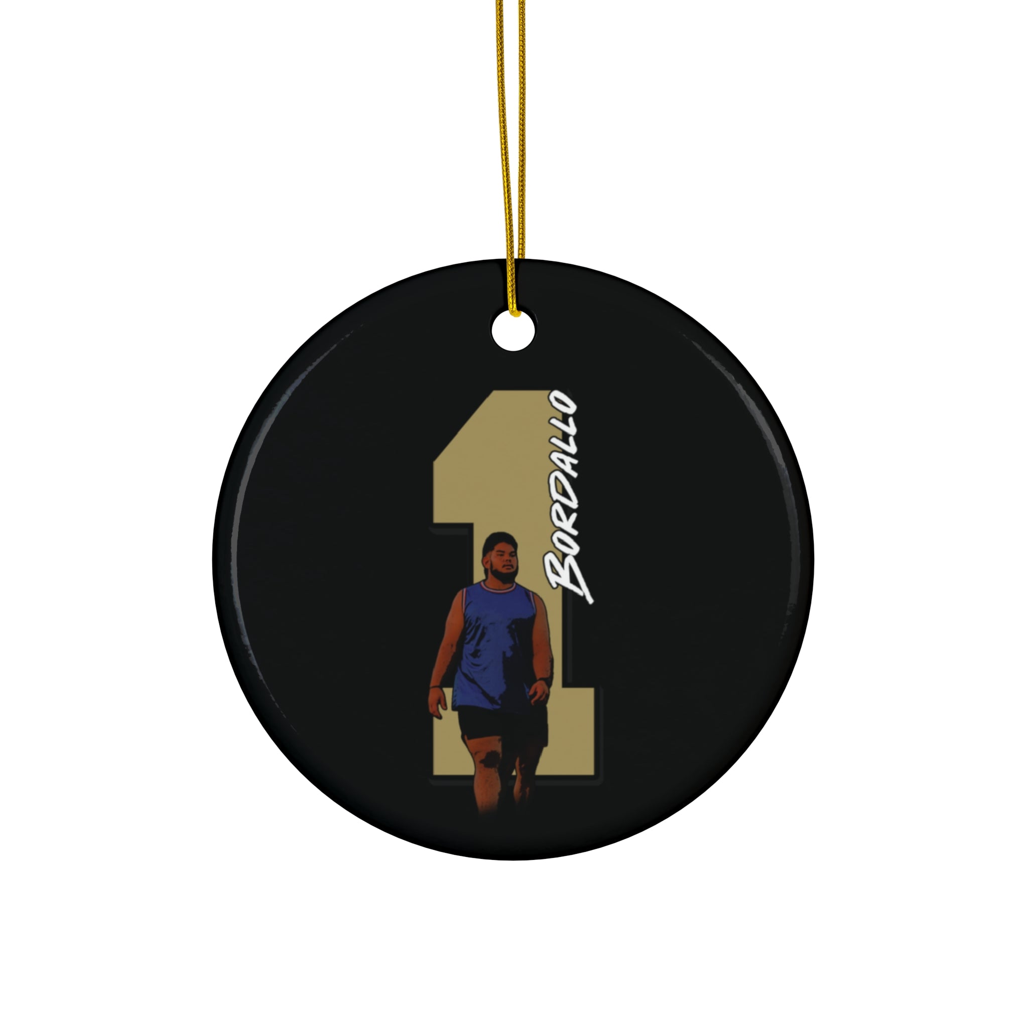 Alden Bordallo Ceramic Ornament