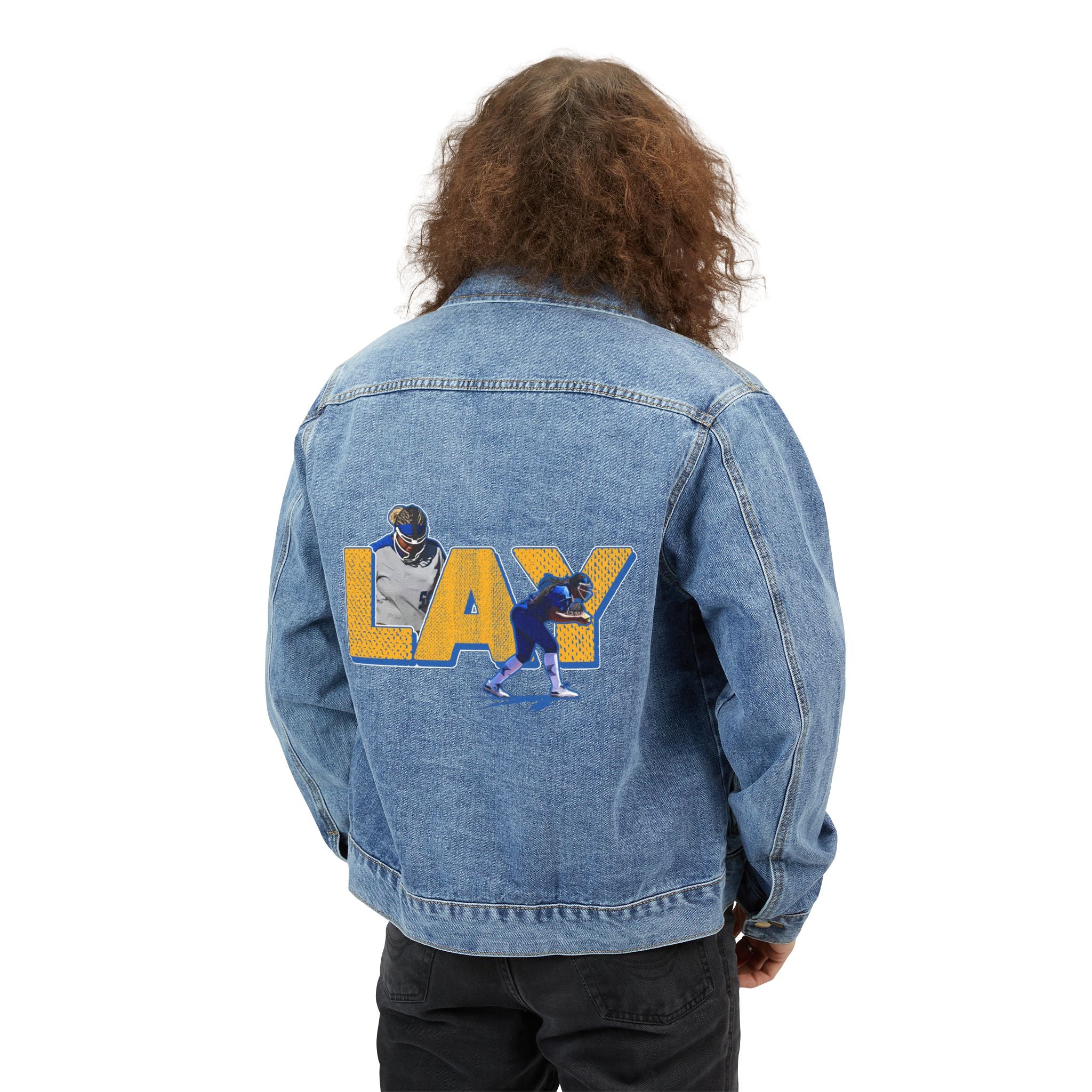 Malaya Johnson Denim Jacket - Version #1 Mockup