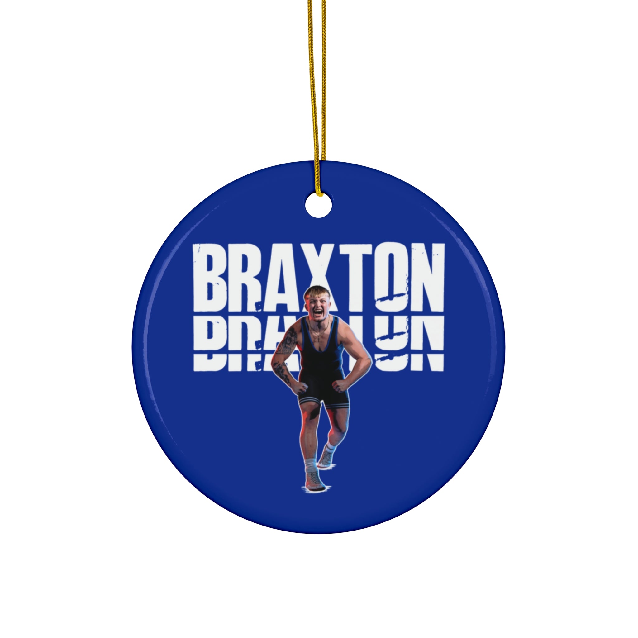 Braxton Robertson Ceramic Ornament