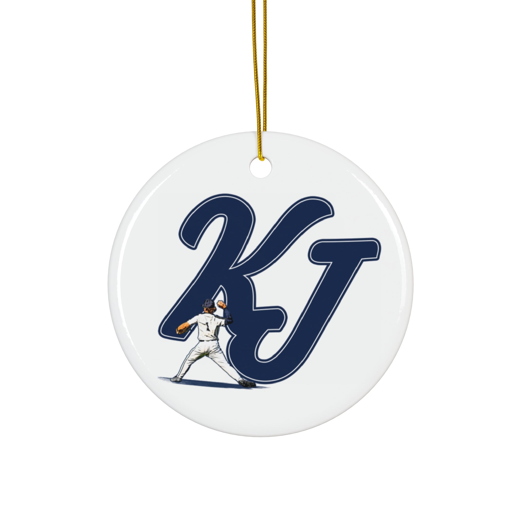 Kaleb Jockel Ceramic Ornament