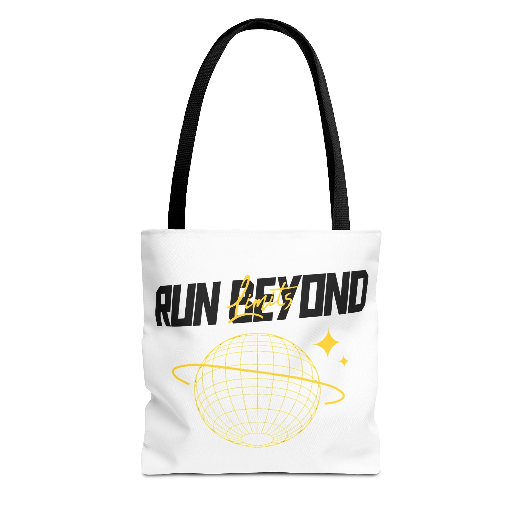 Run Beyond Limits Tote Bag