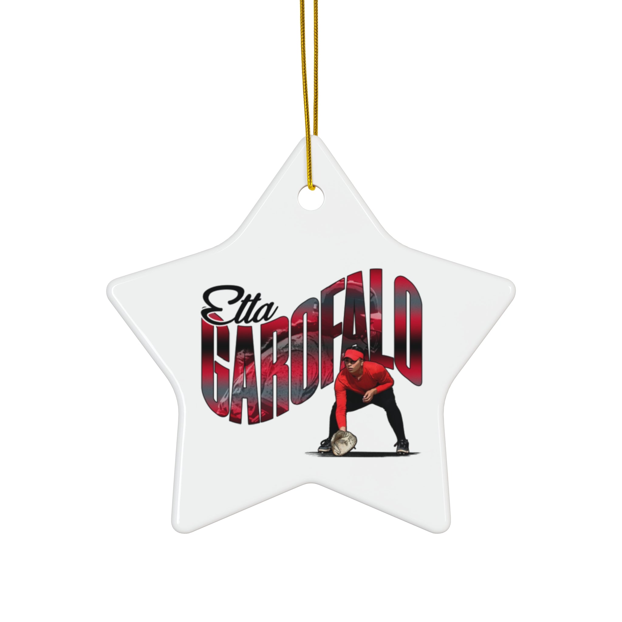 Etta Garofalo Ceramic Ornament