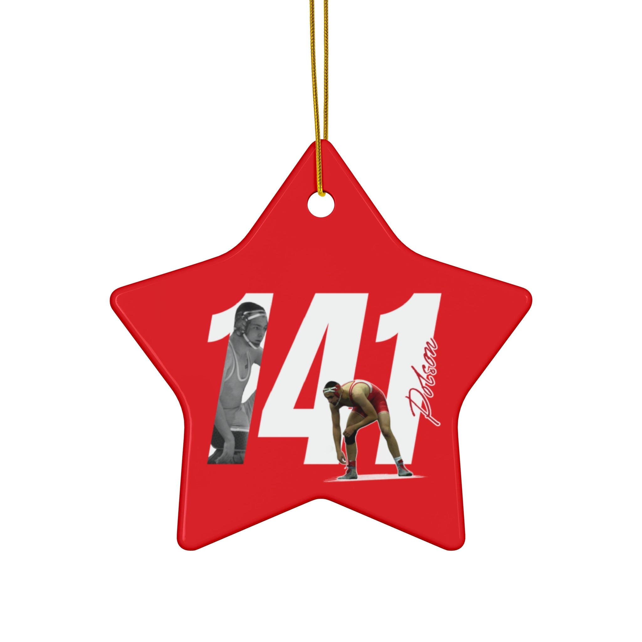 Caden Polson Ceramic Ornament