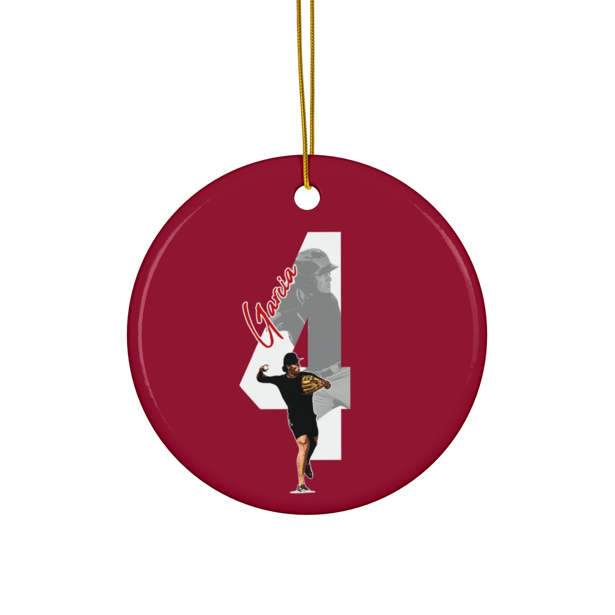 Linkin Garcia Ceramic Ornament