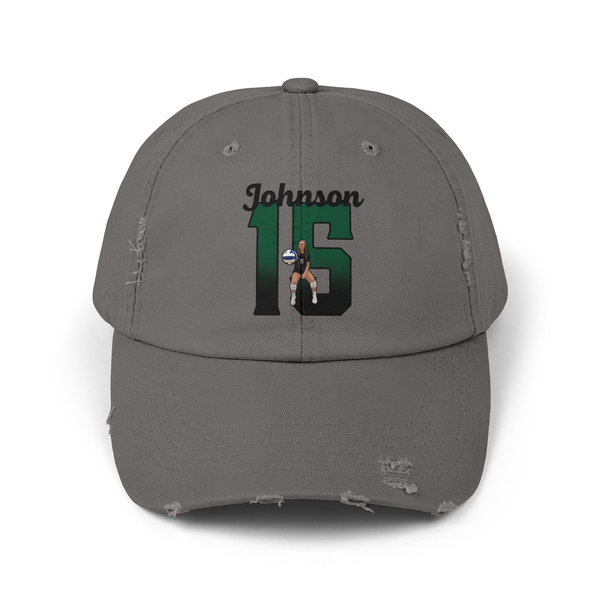 Maleigha Johnson Distressed Dad Cap