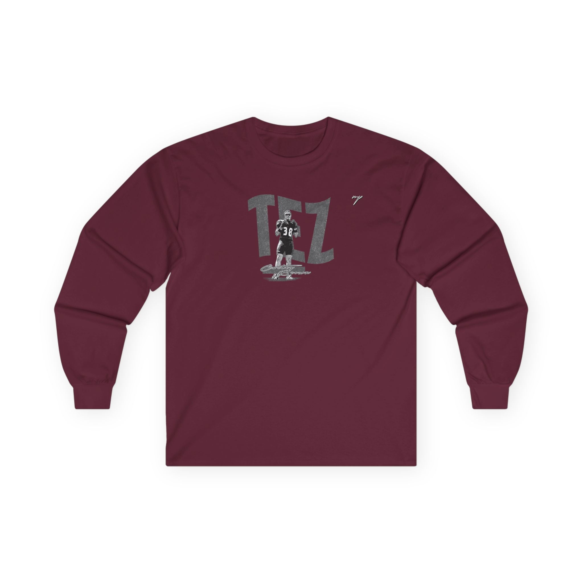Cortez Brown Long Sleeve Tee