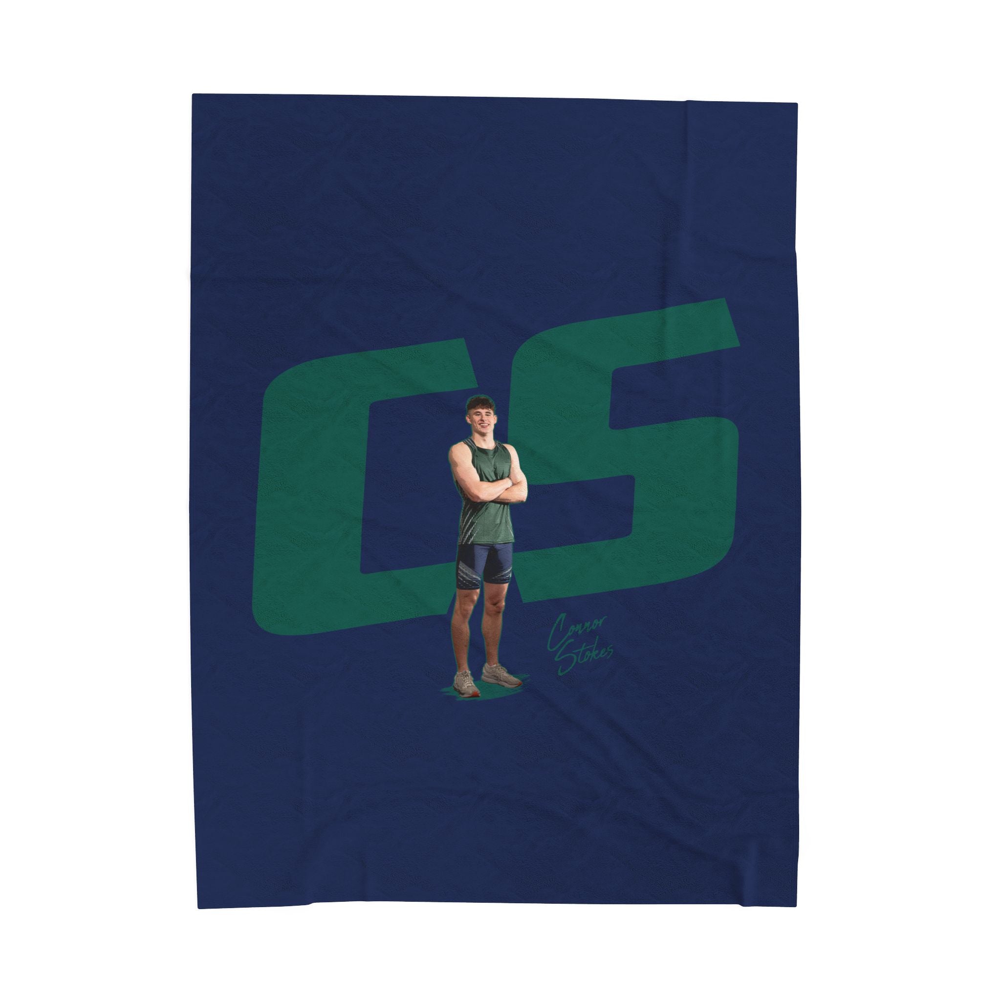 Connor Stokes Velveteen Plush Blanket