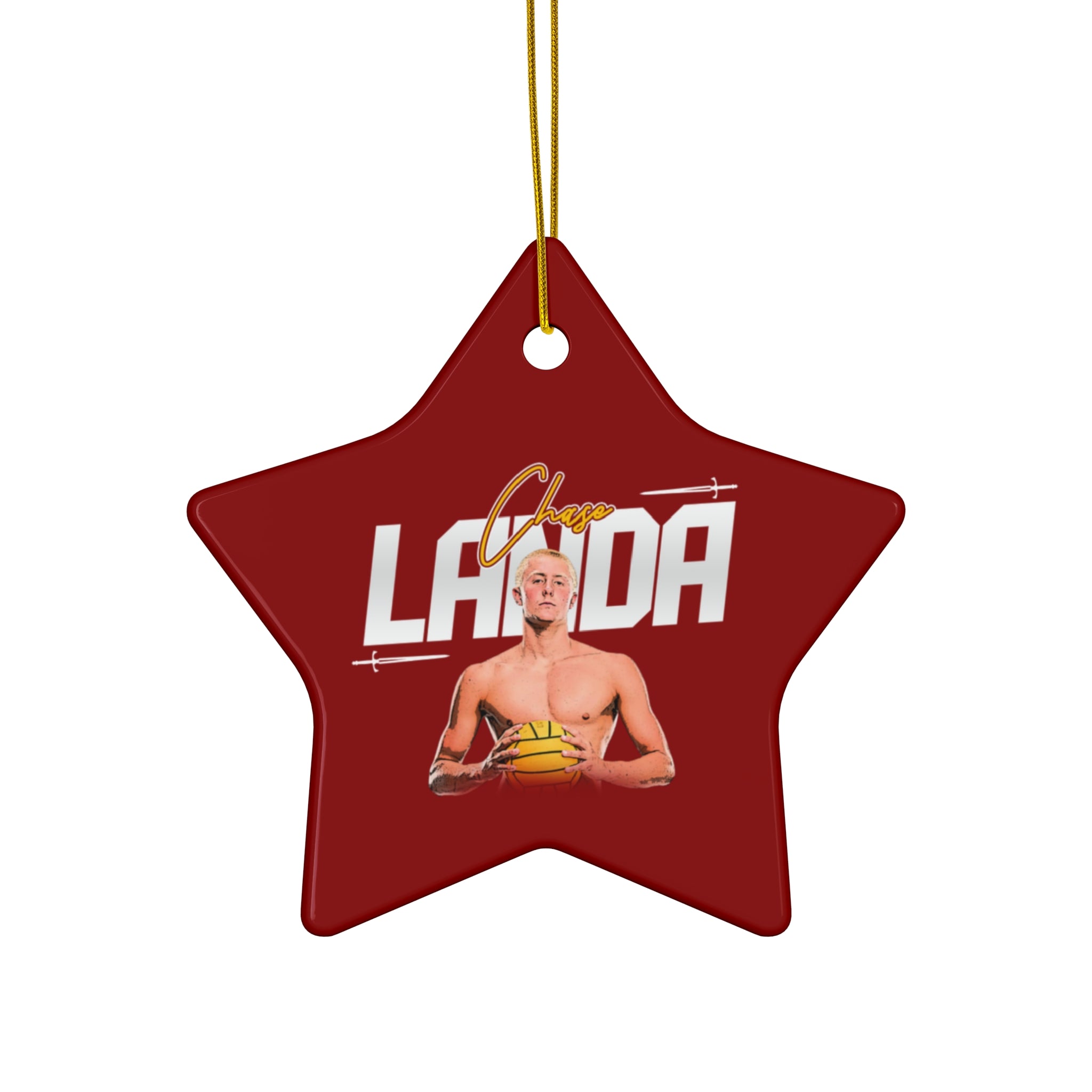 Chase Landa Ceramic Ornament