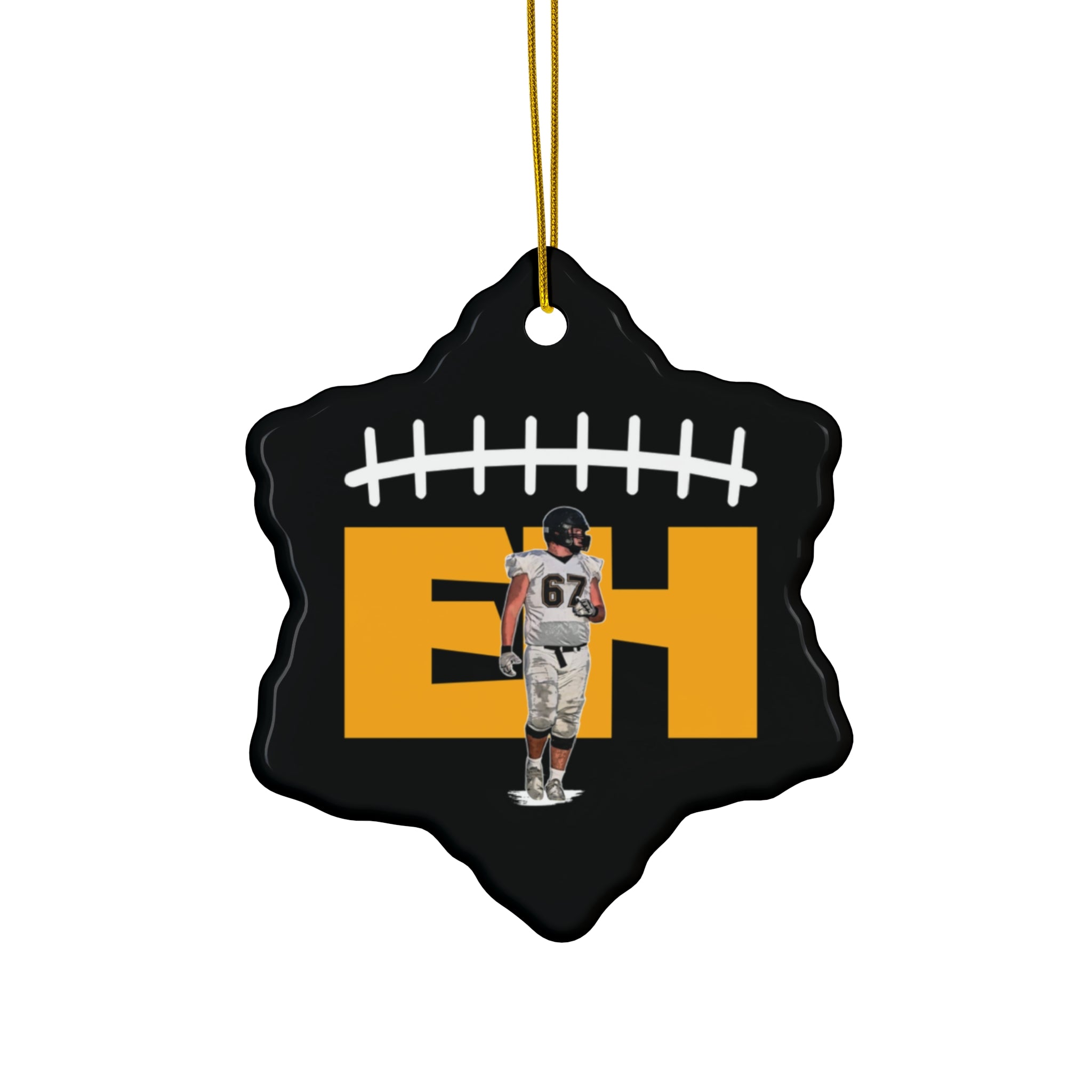 Ethan Hooyer Ceramic Ornament