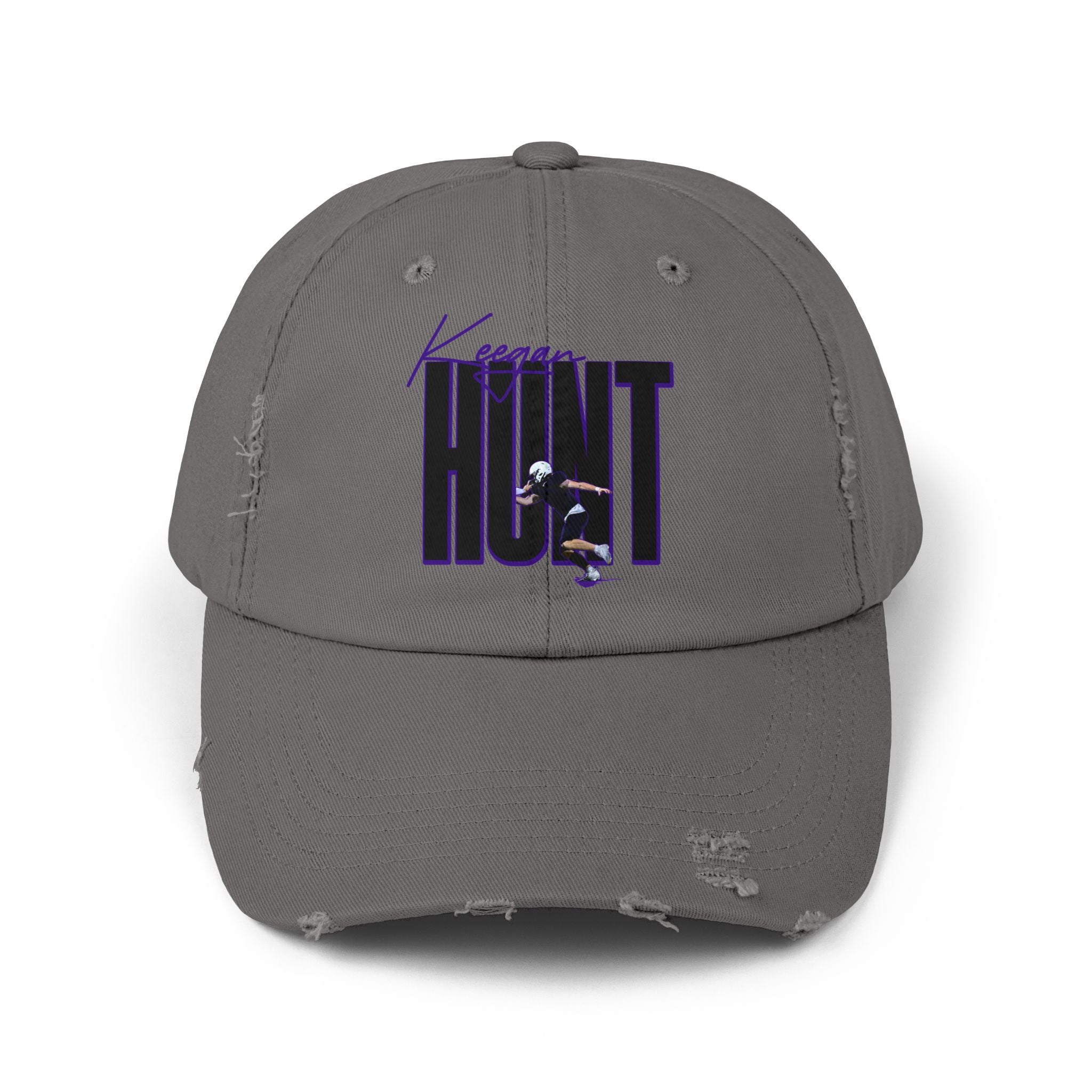 Keegan Hunt Distressed Dad Cap