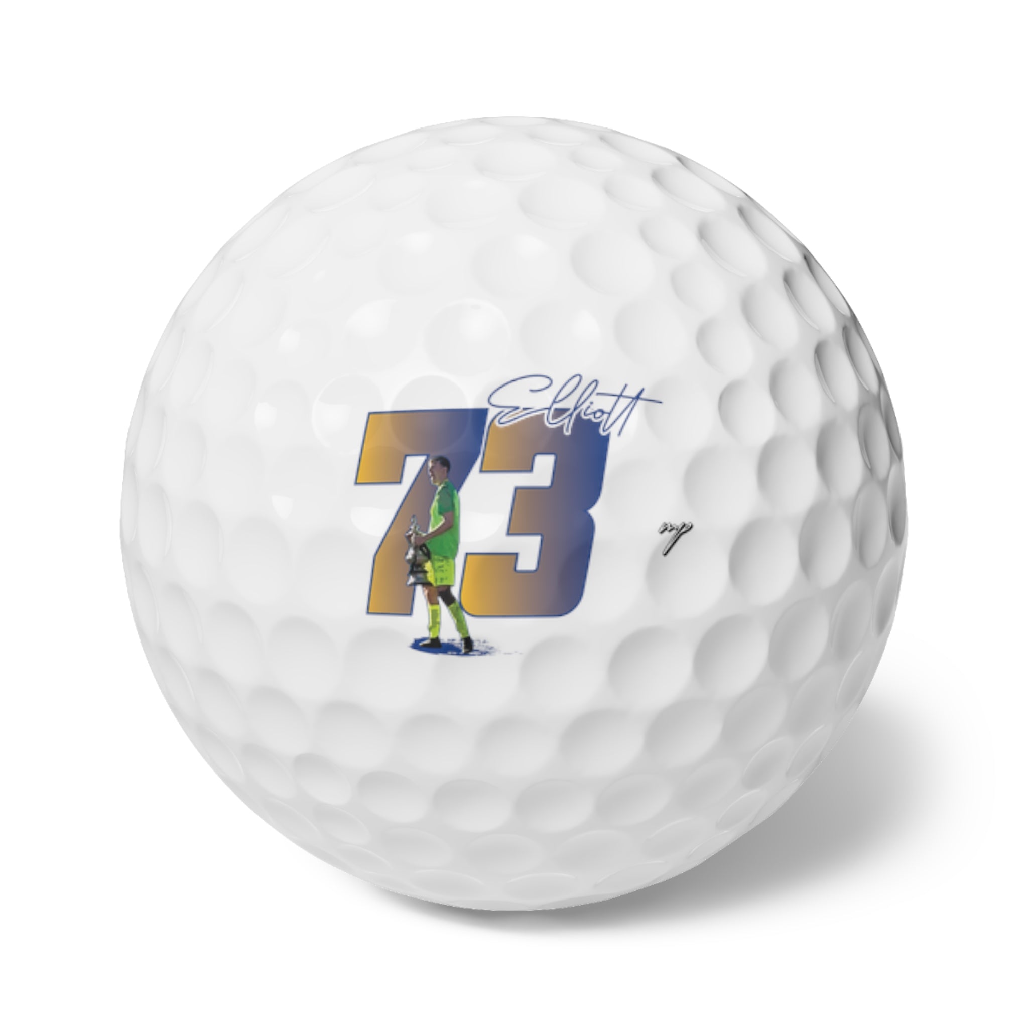 Elliott Bell Golf Balls, 6pc