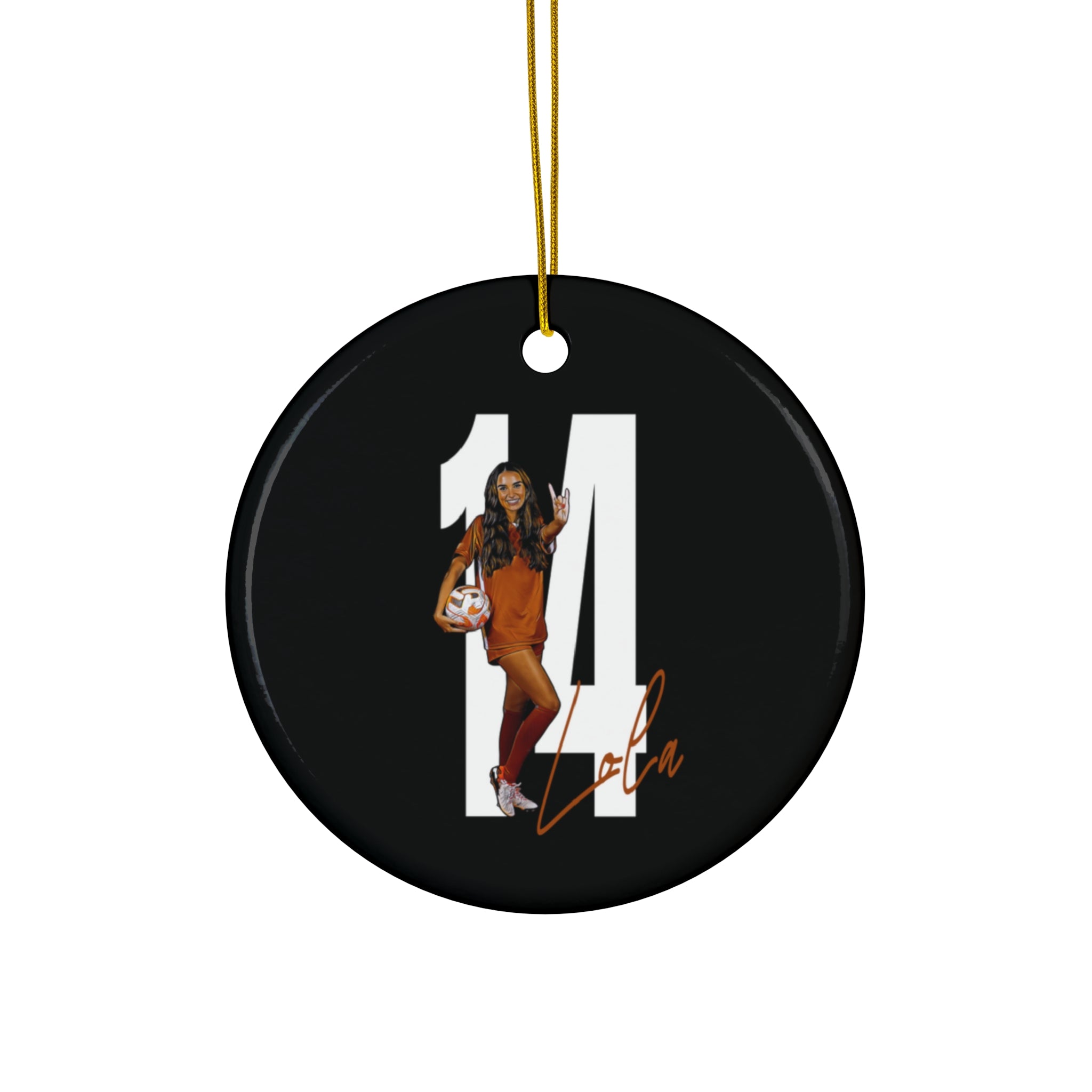 Lola Foley Ceramic Ornament