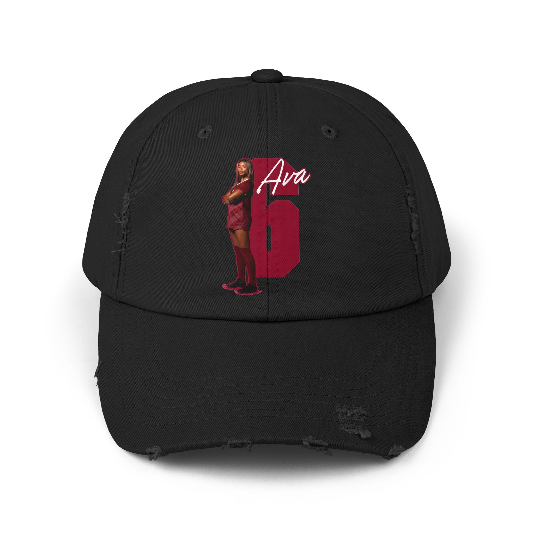 Ava McNeil Distressed Dad Cap