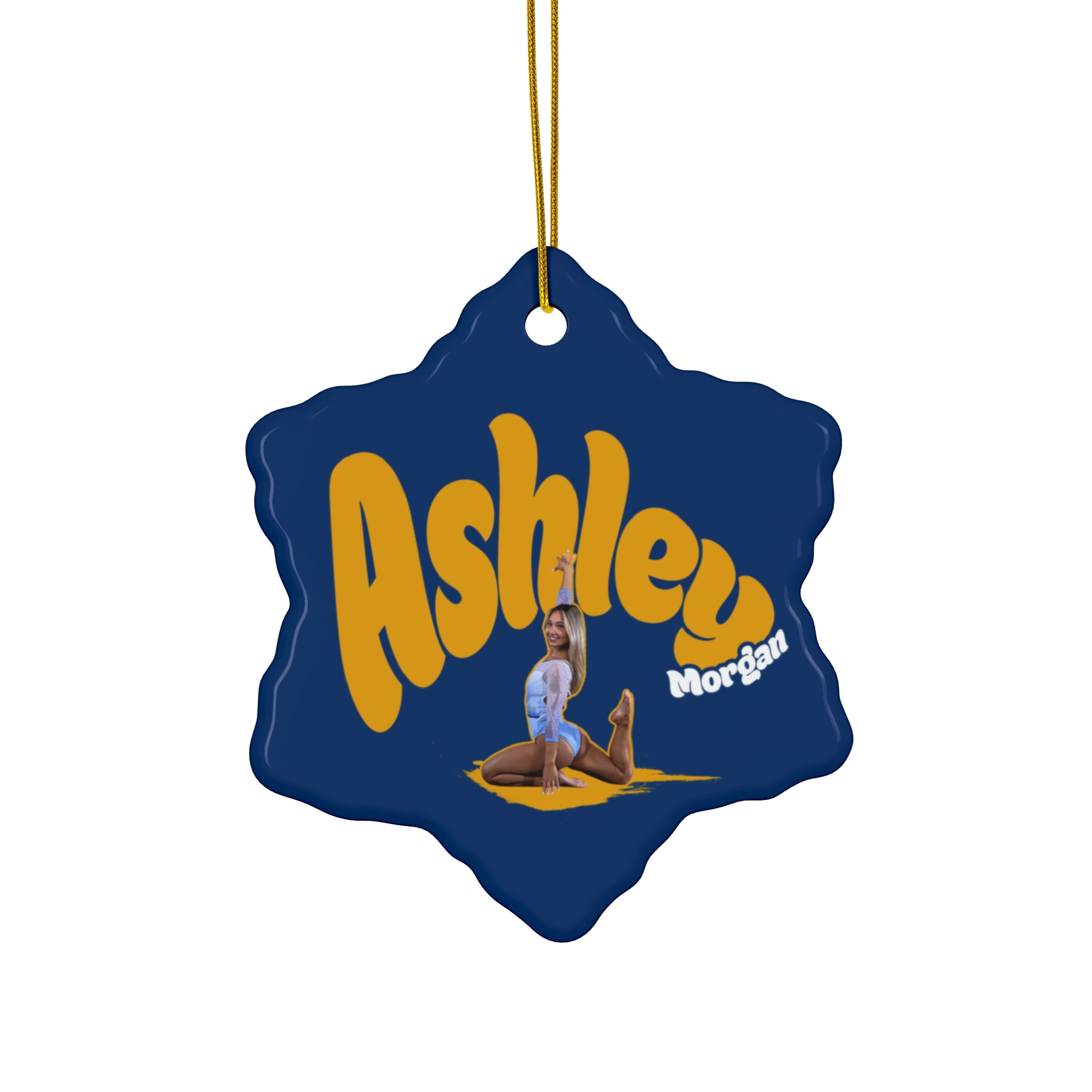 Ashley Morgan Ceramic Ornament