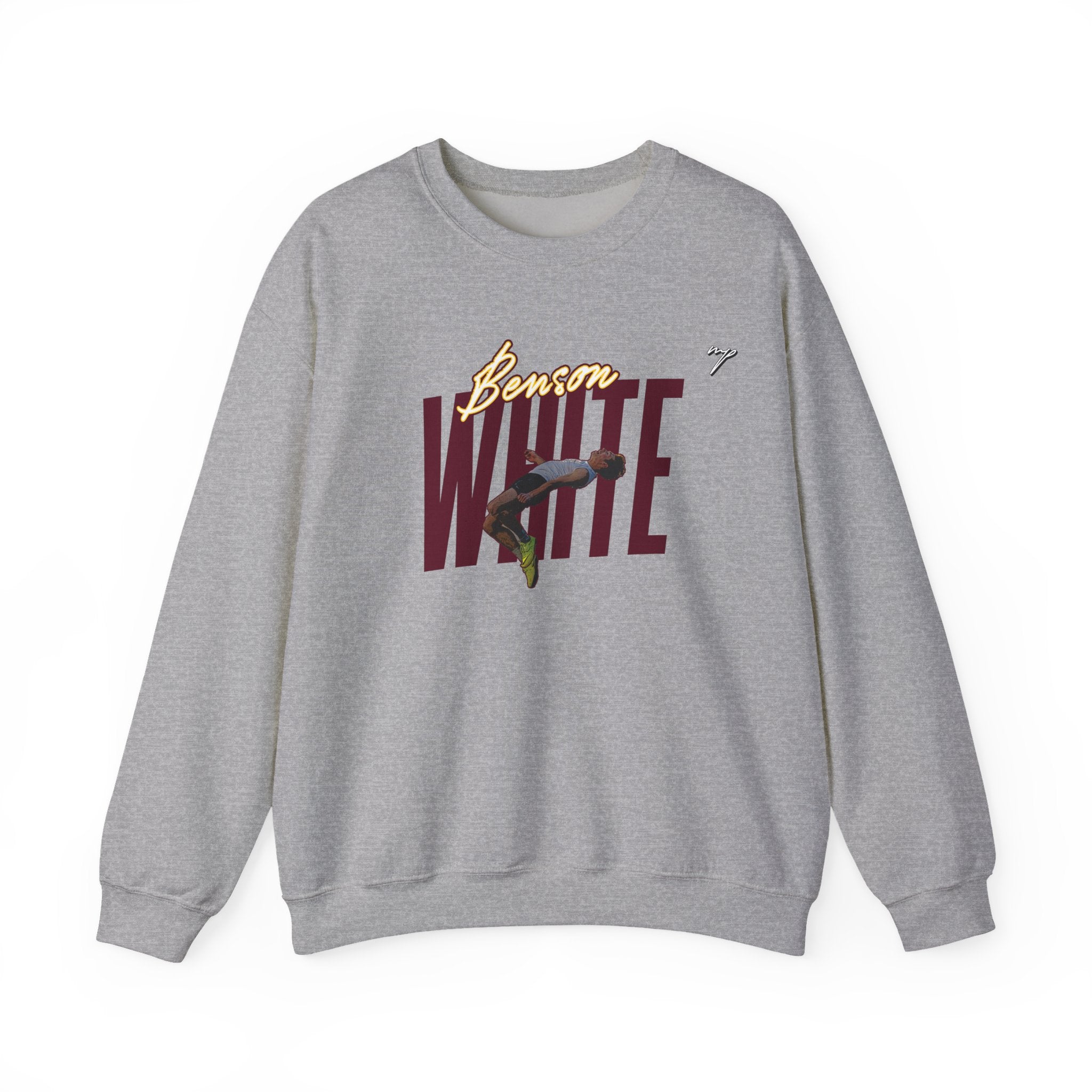Benson White Crewneck