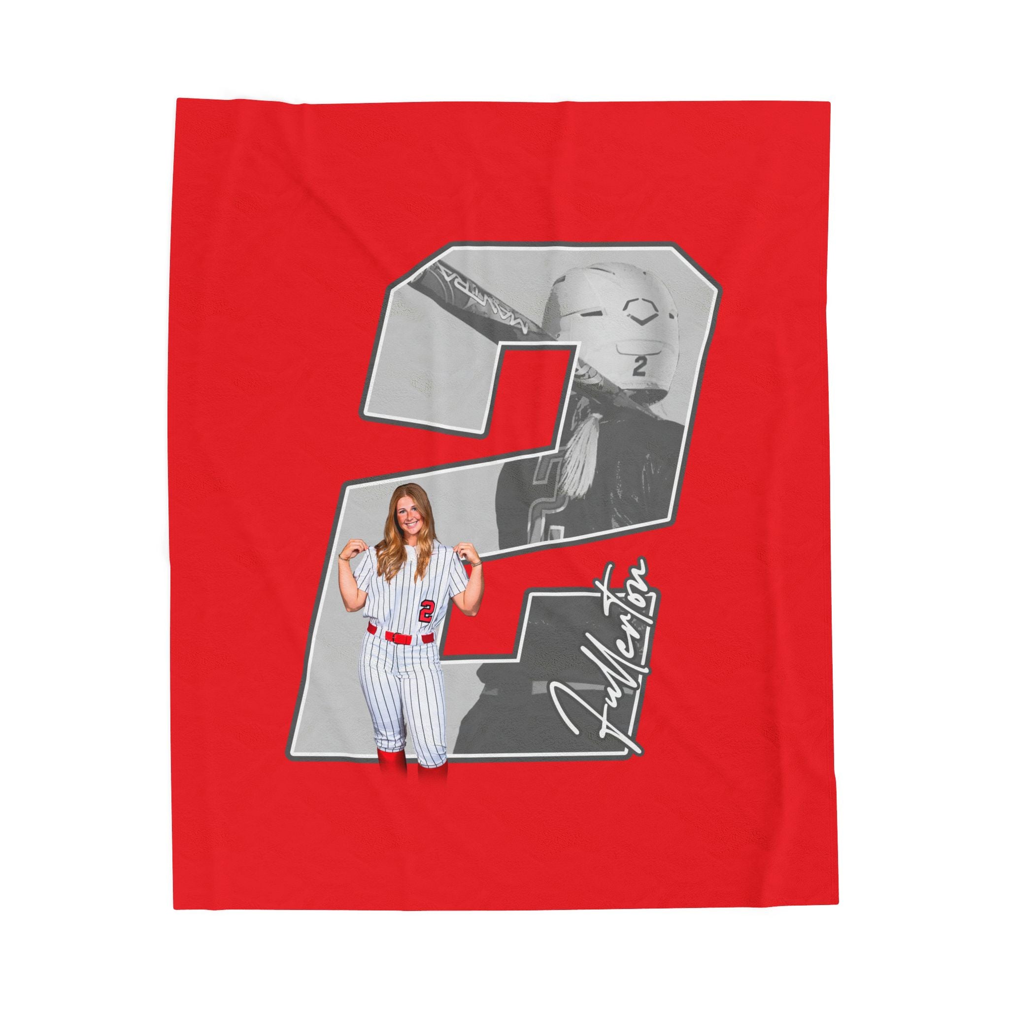 Cydney Fullerton Velveteen Plush Blanket