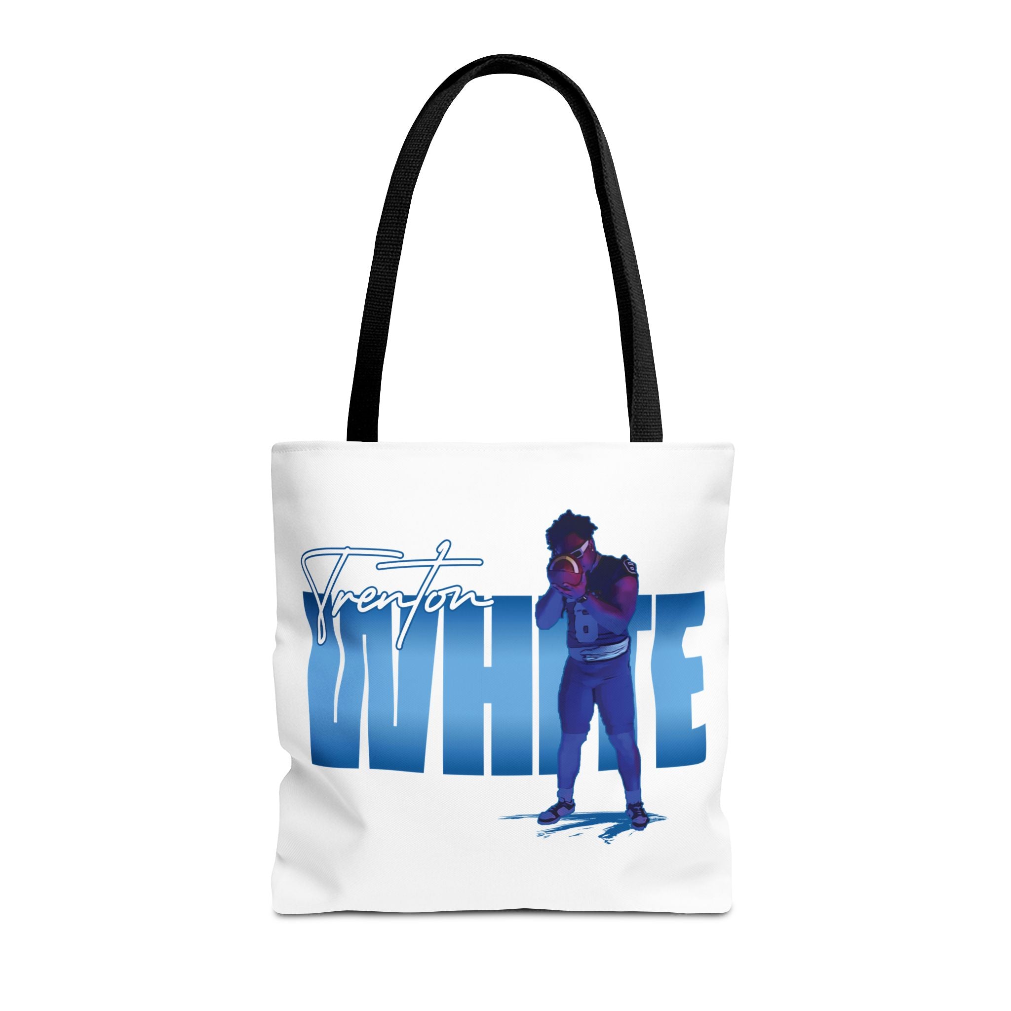 Trenton White Custom Tote Bag