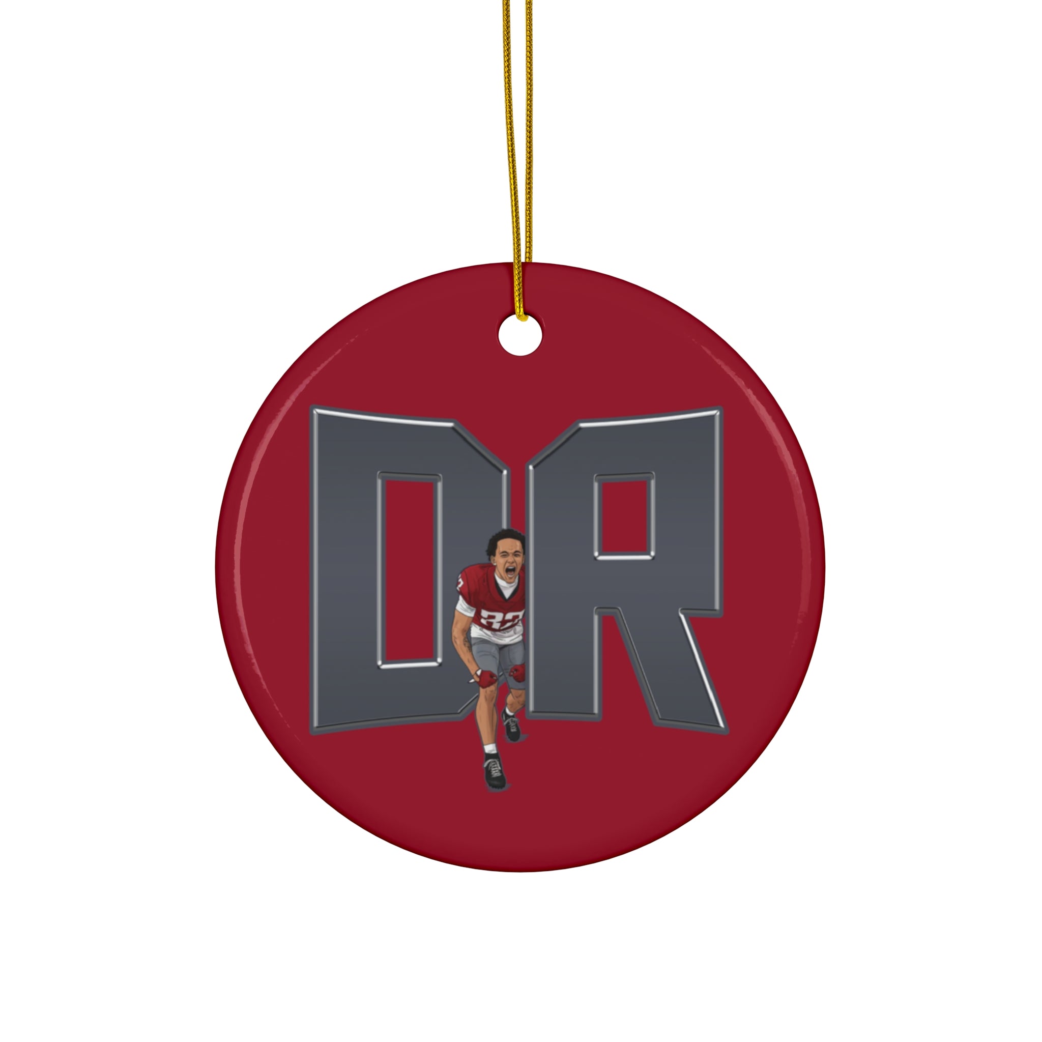 Damarius Russell Ceramic Ornament