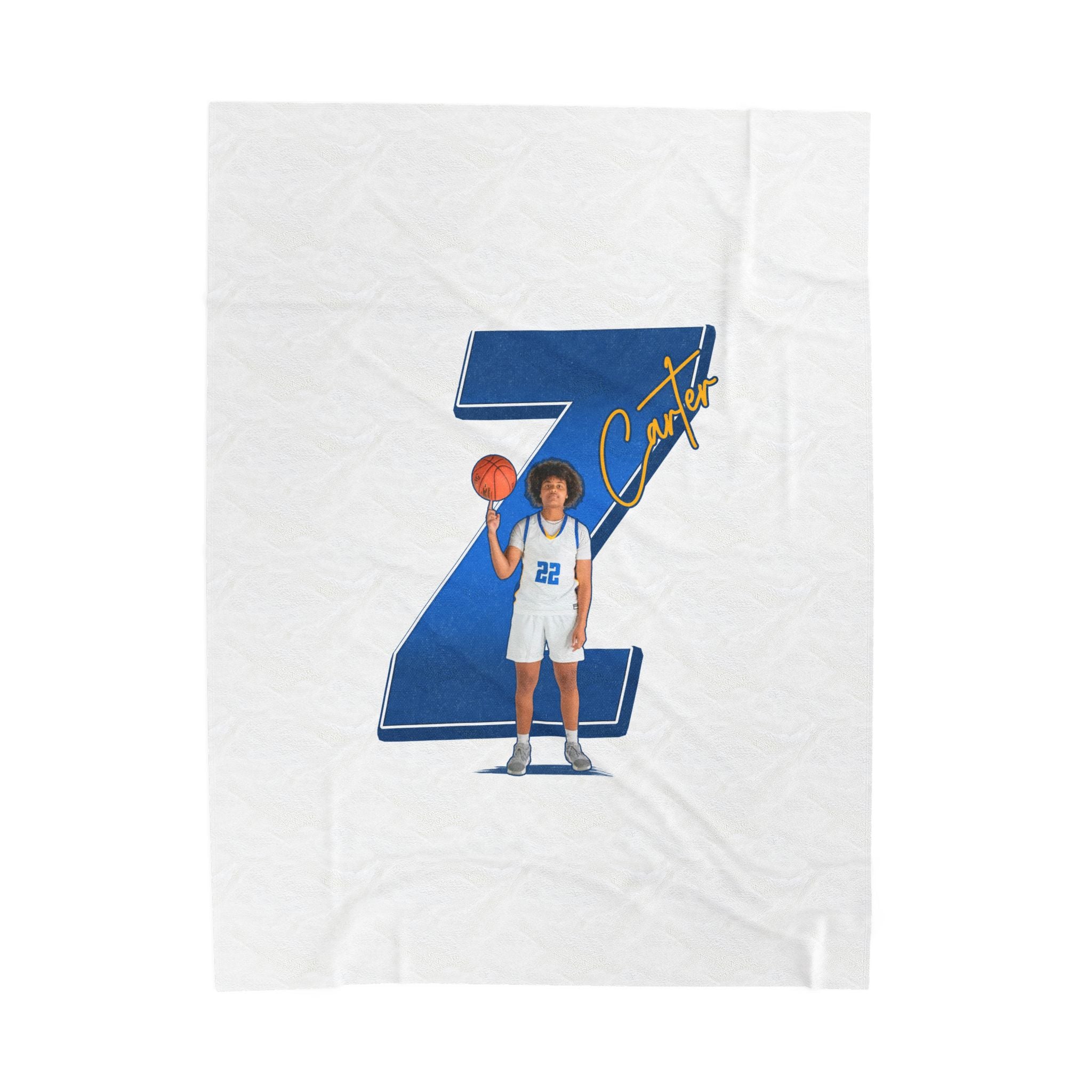 Zylah Carter Velveteen Plush Blanket
