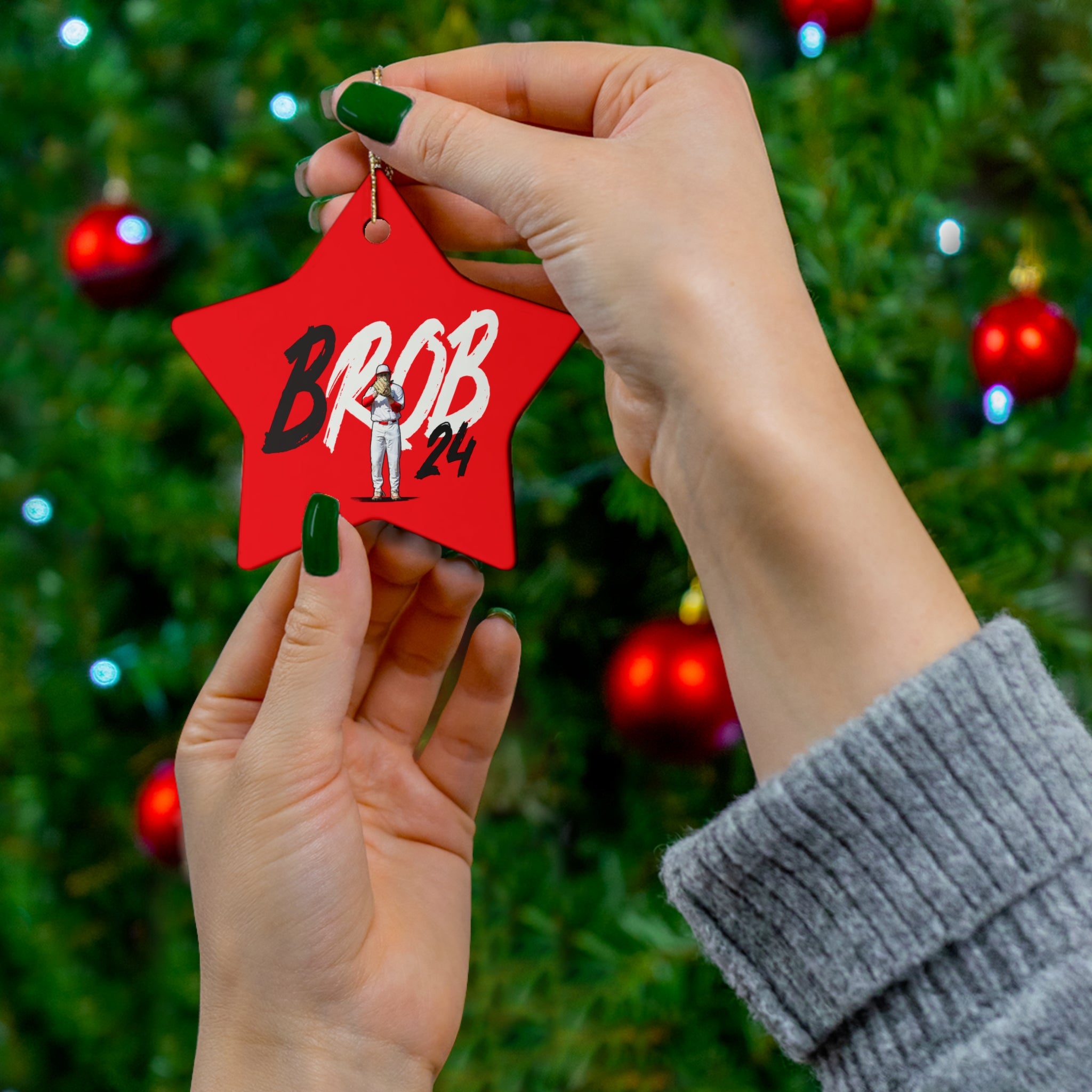 Brendan Roberts Ceramic Ornament
