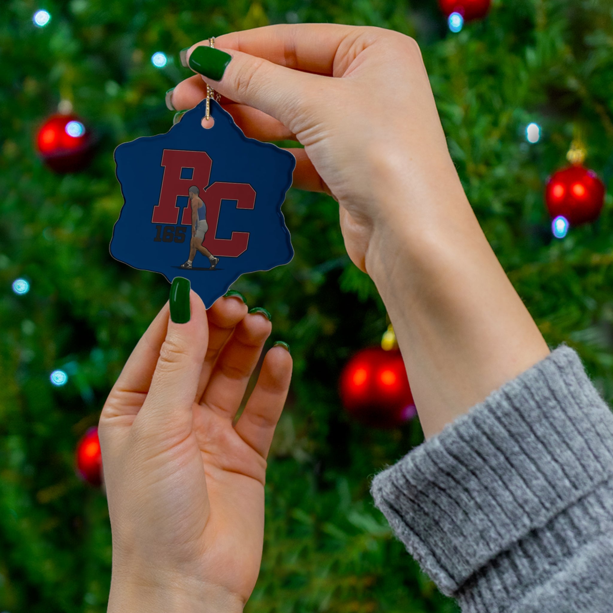 Roger Castillo Ceramic Ornament