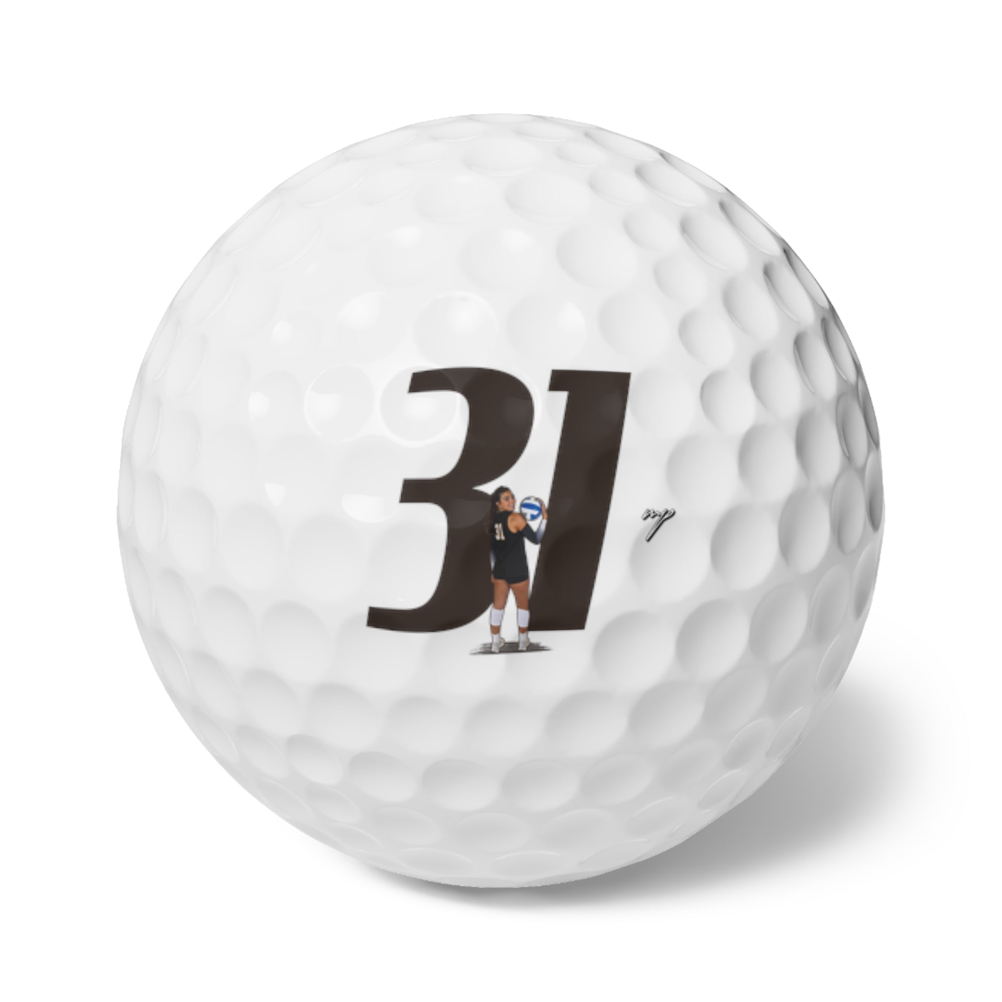 Mia Liberti Golf Balls, 6pc