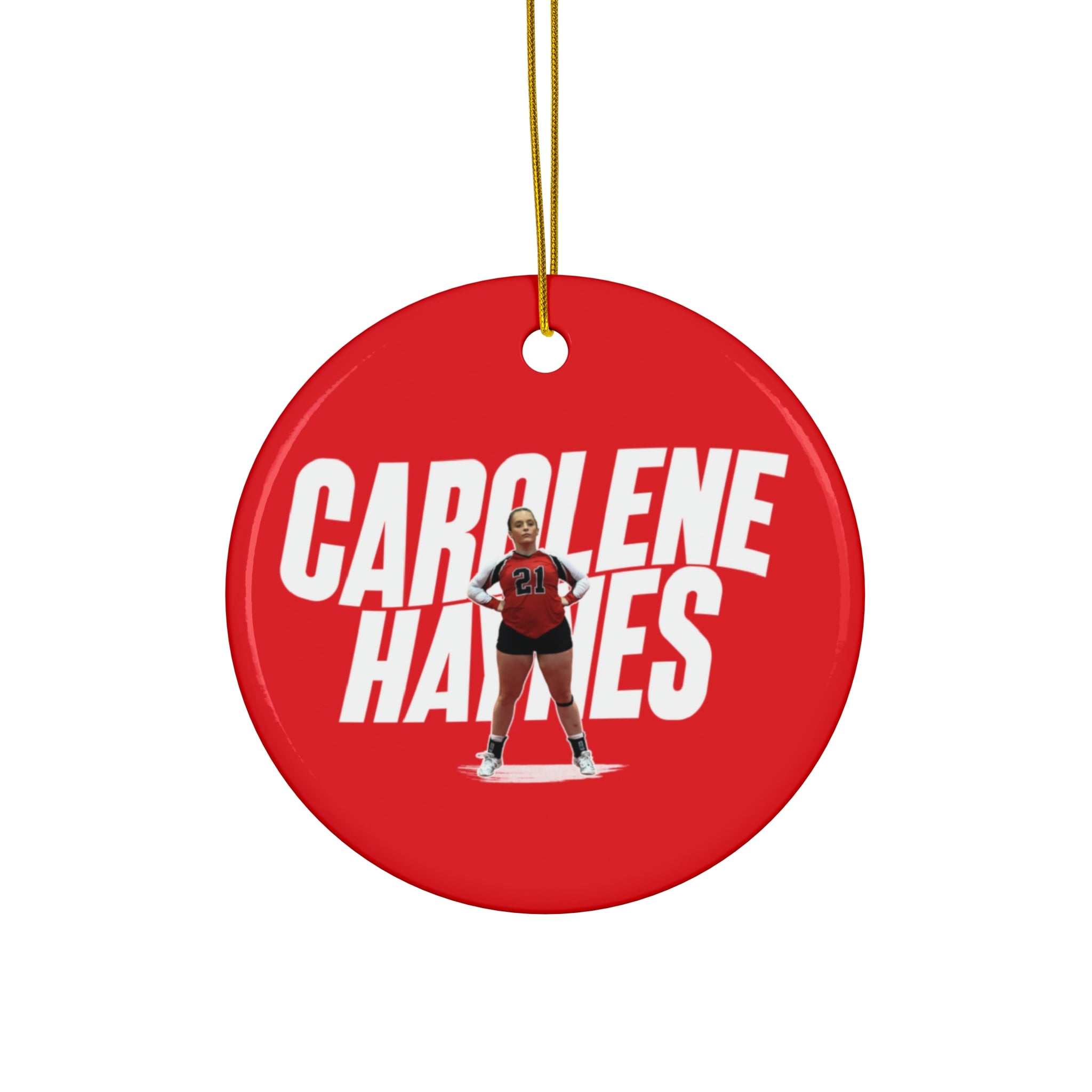 Carolene Haynes Ceramic Ornament