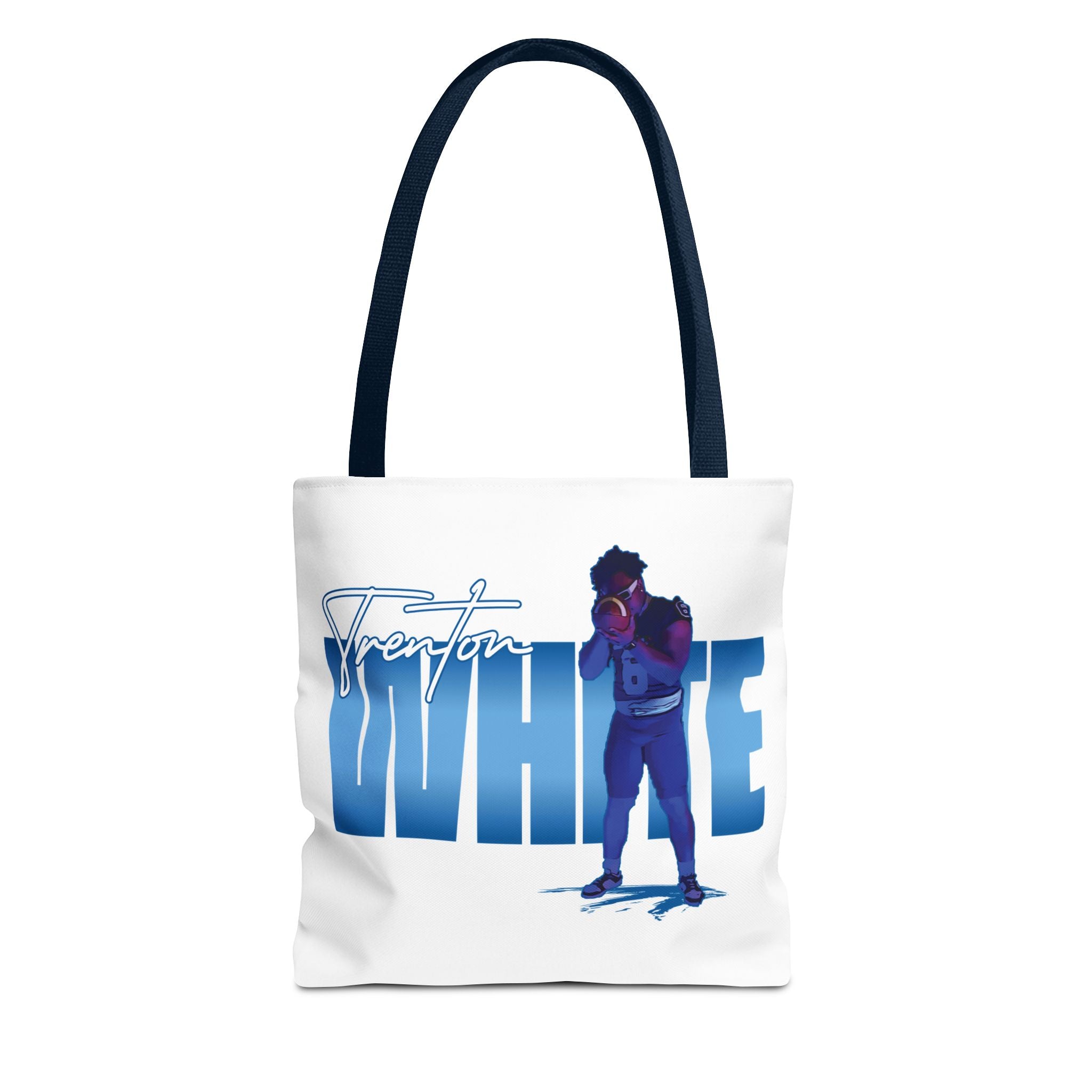 Trenton White Custom Tote Bag