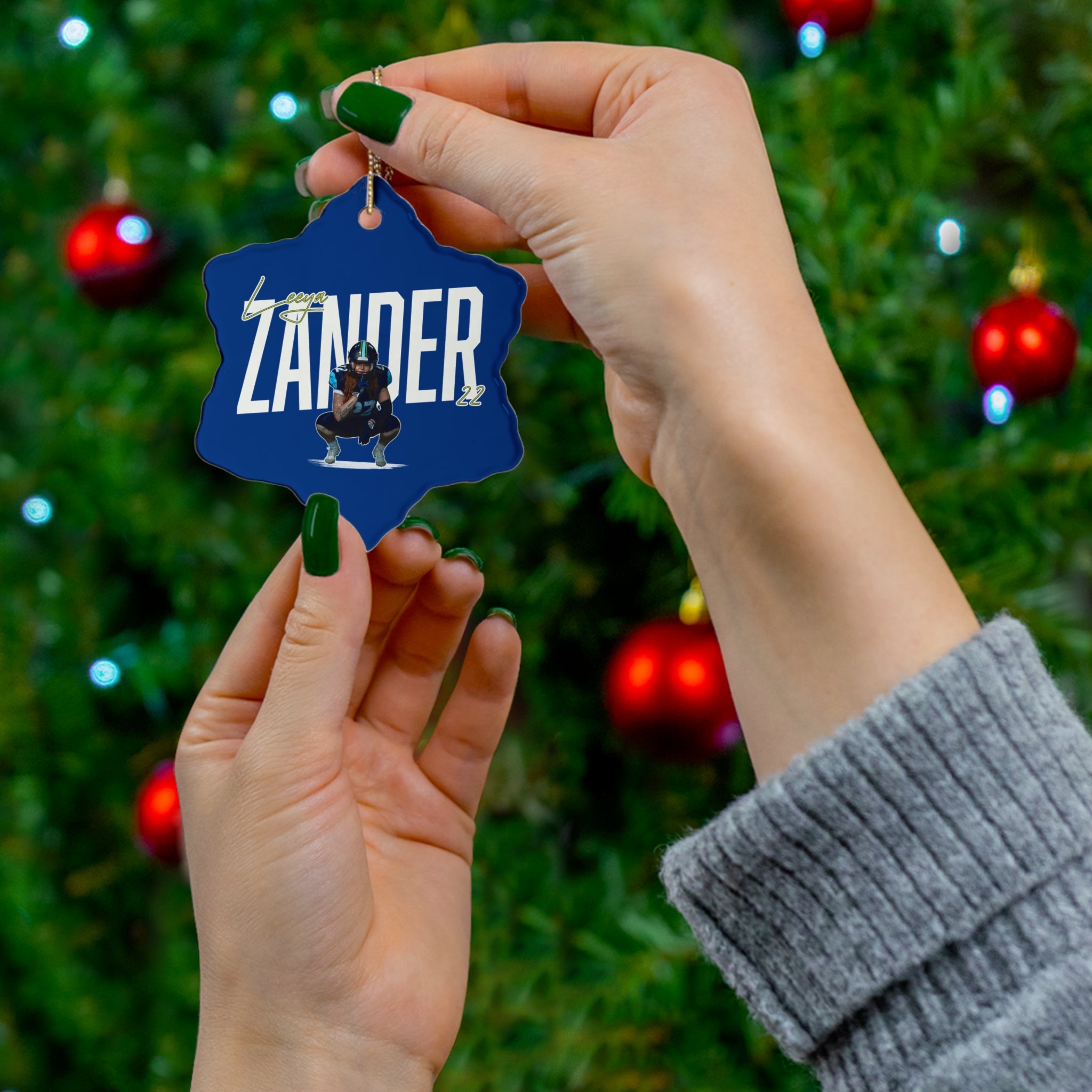 Leeya Zander Ceramic Ornament