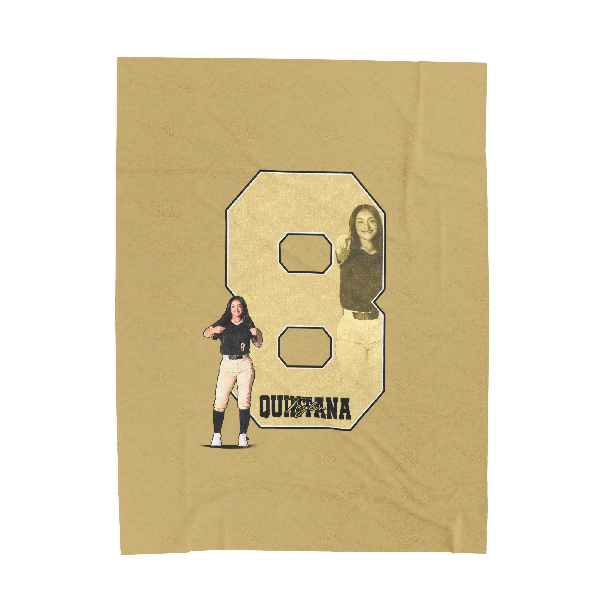 Taylor Quintana Velveteen Plush Blanket