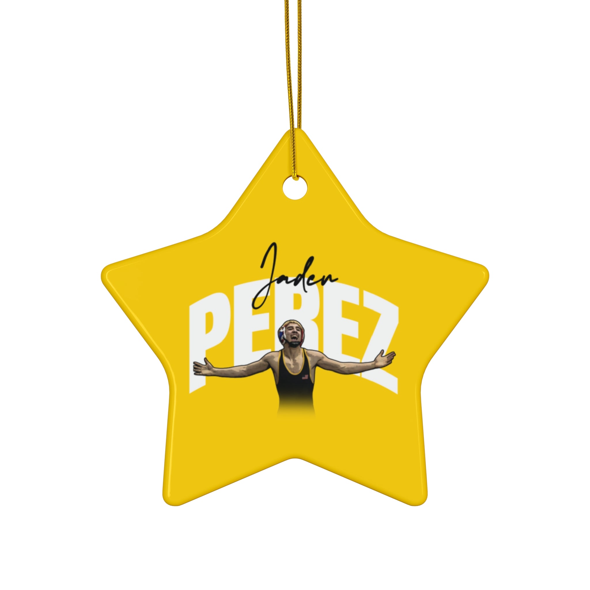 Jaden Perez Ceramic Ornament