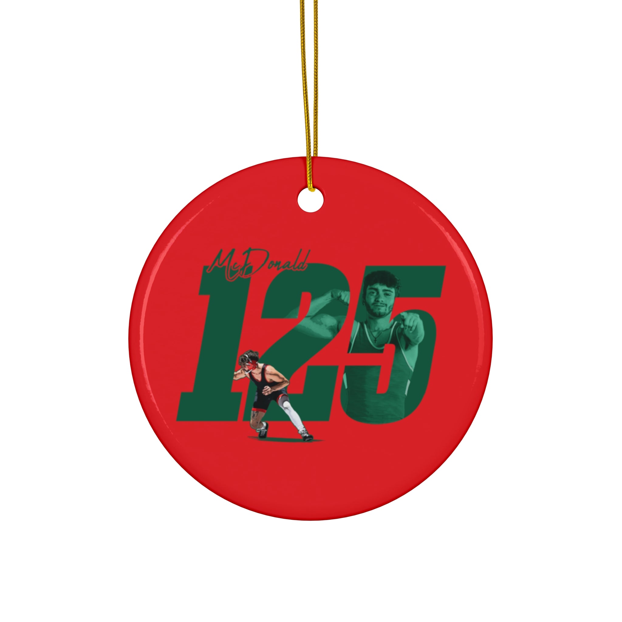 Dylan McDonald Ceramic Ornament