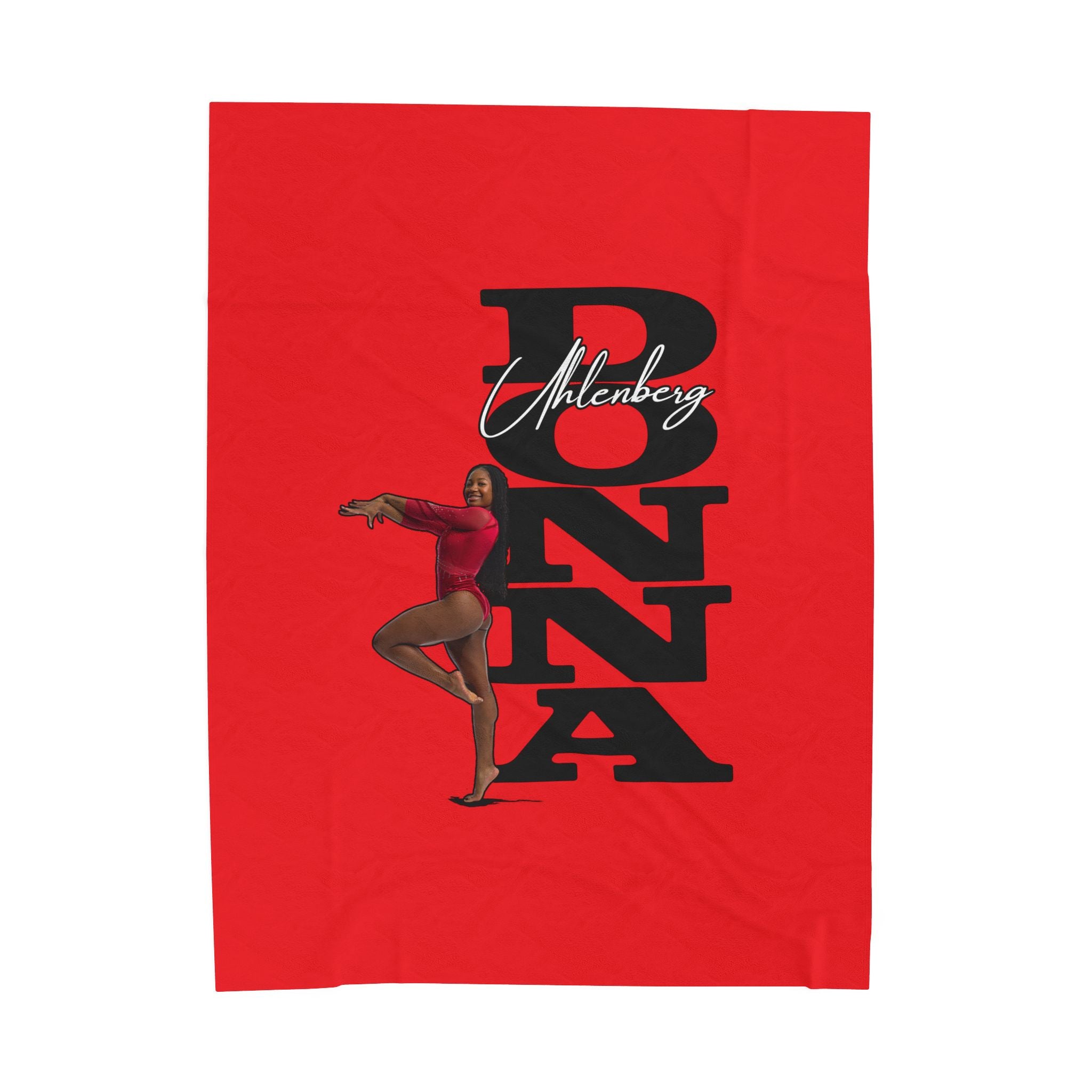 Donna Uhlenberg Velveteen Plush Blanket
