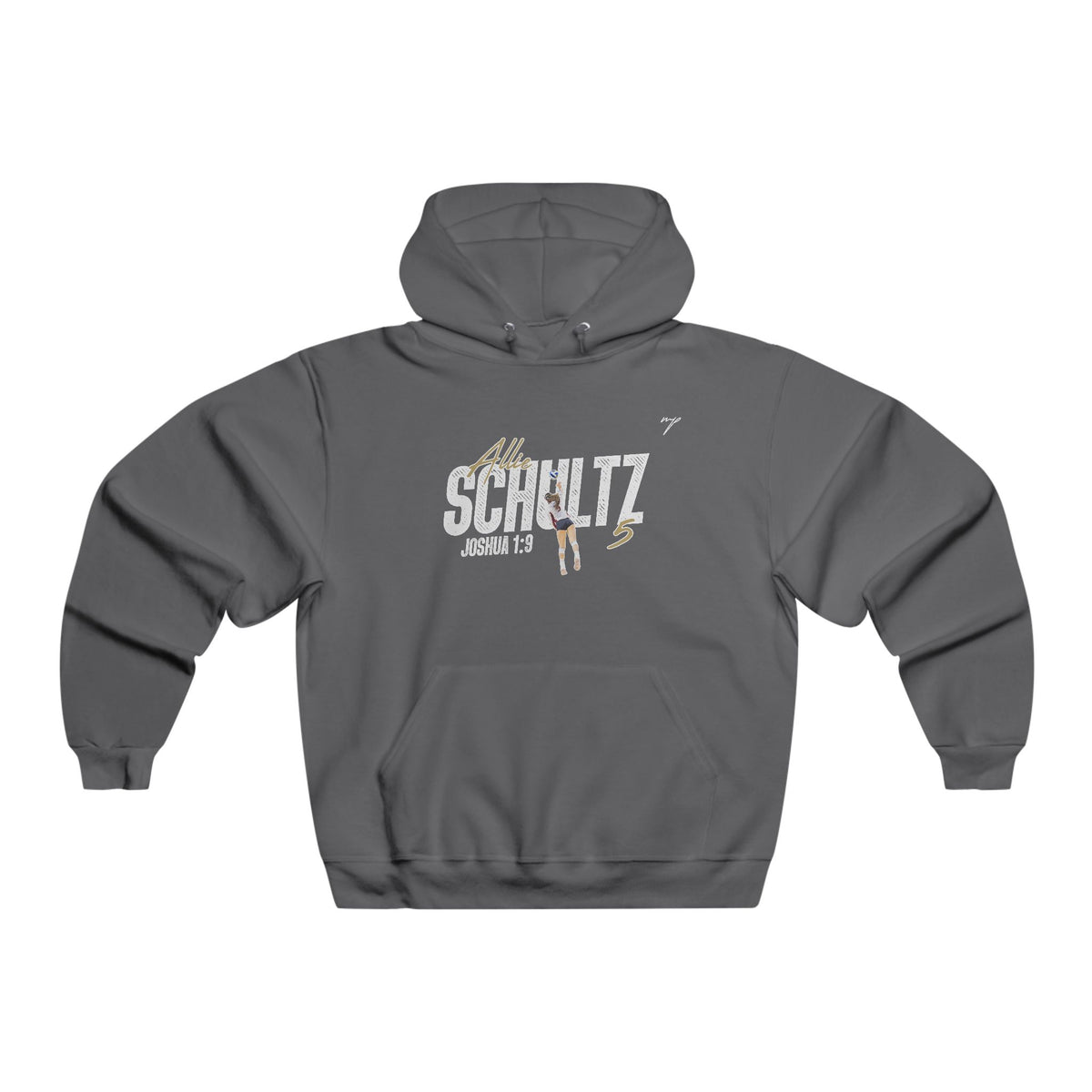 Allie Schultz Vintage Hoodie (Front + Back)