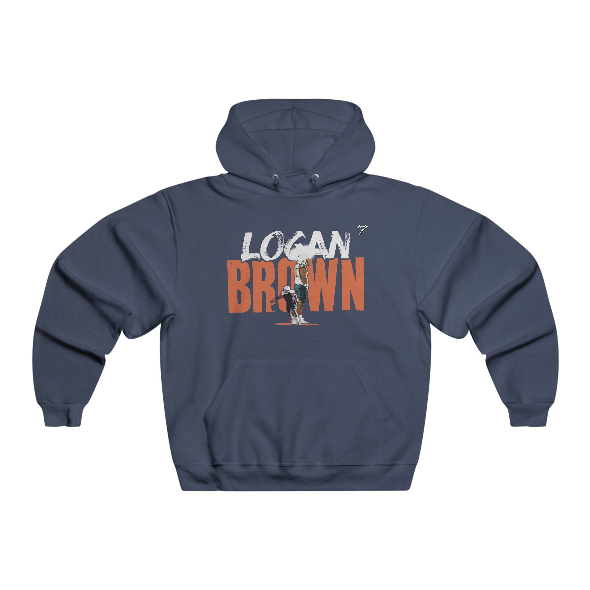 Logan Brown Vintage Hoodie