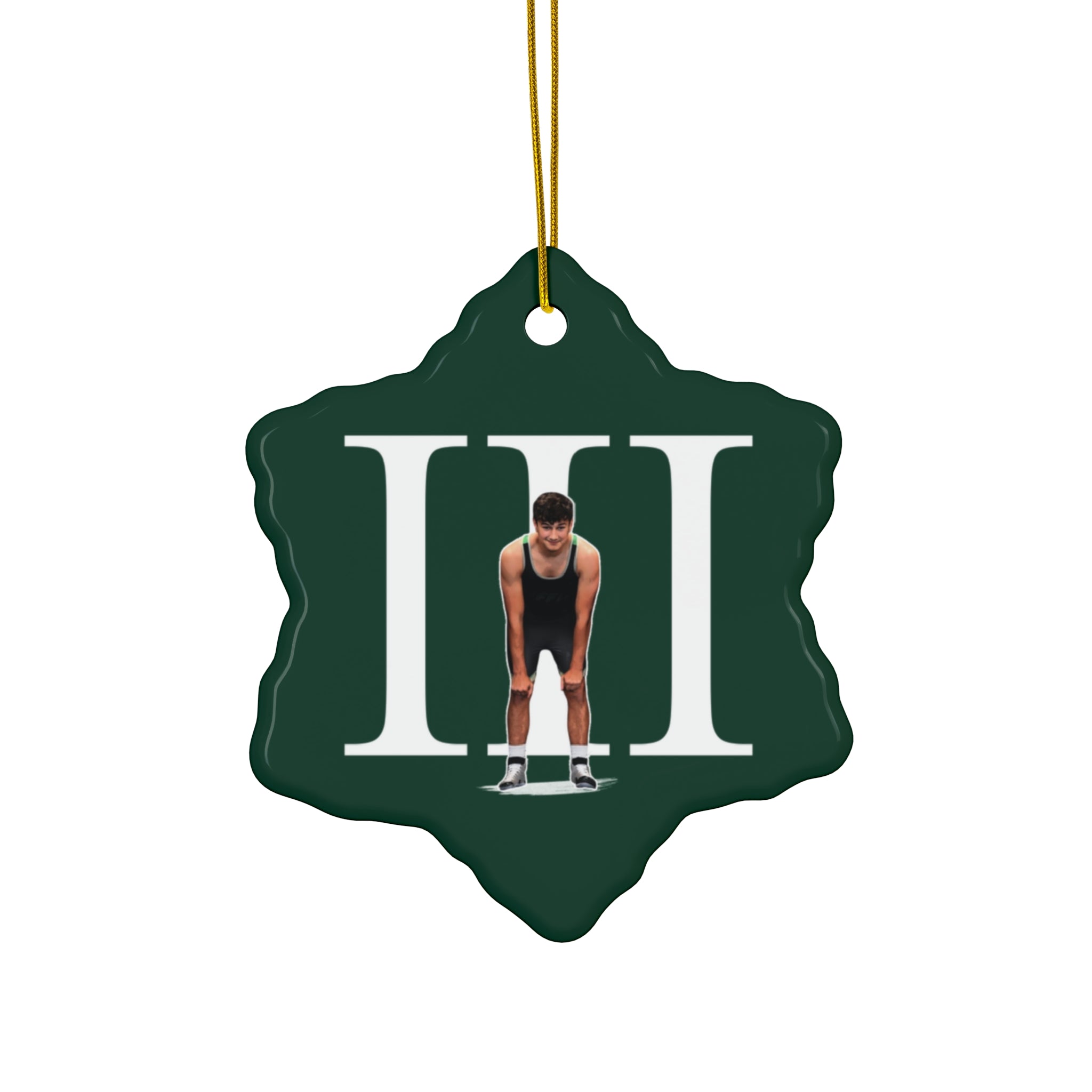 Richard Flores III Ceramic Ornament
