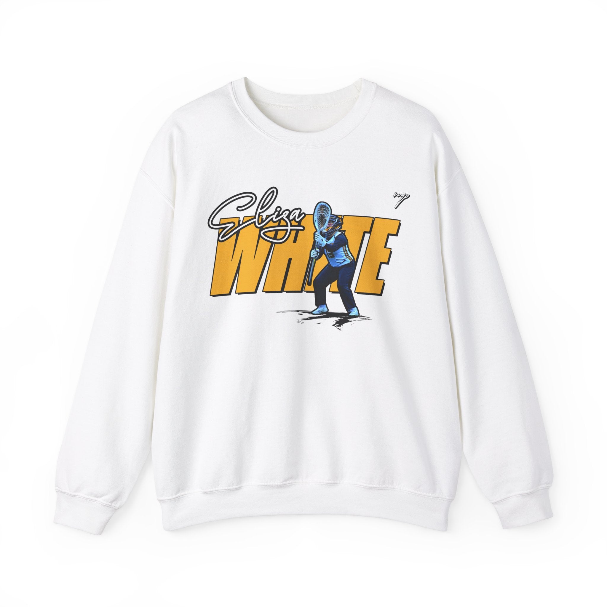 Eliza White Crewneck