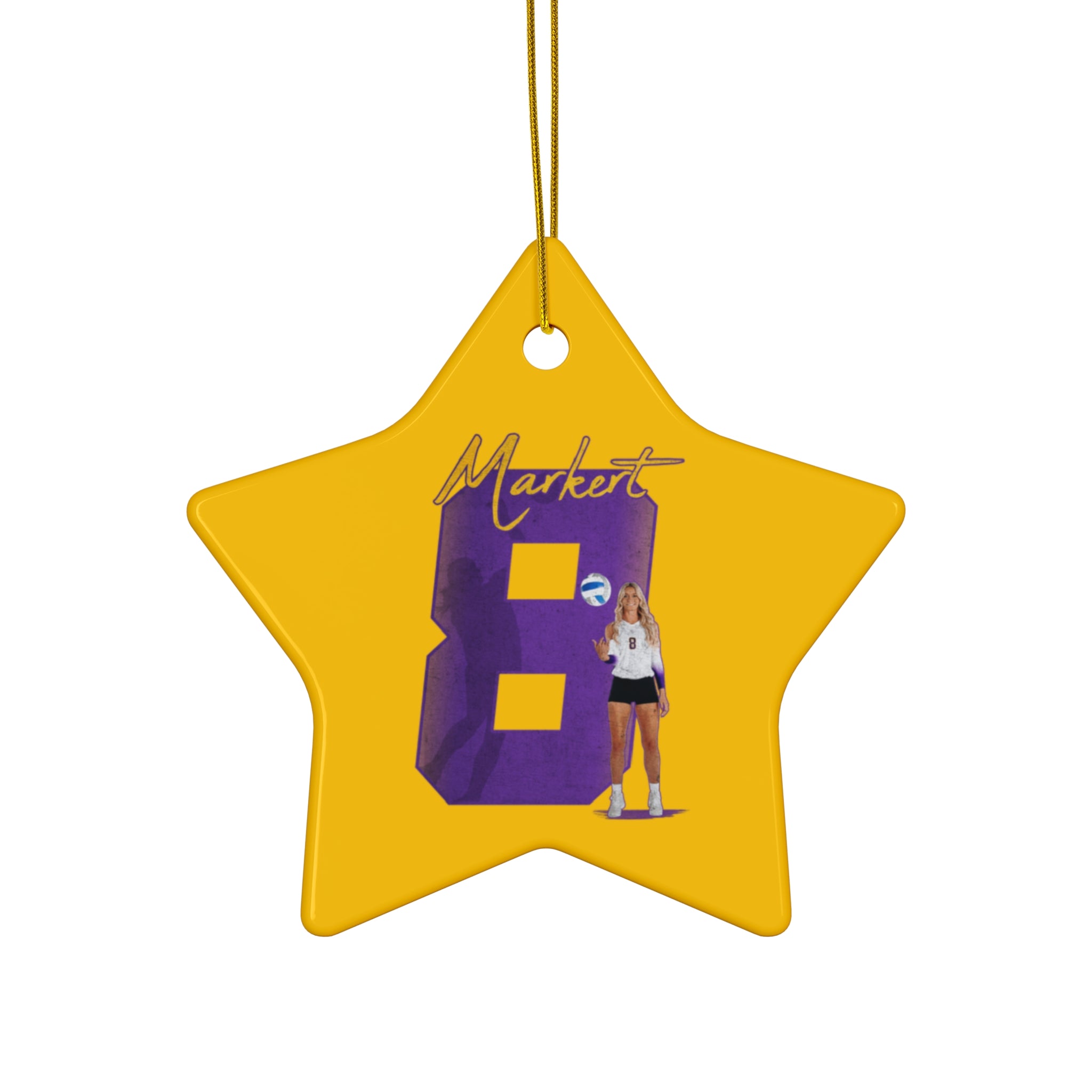 Ashlee Markert Ceramic Ornament